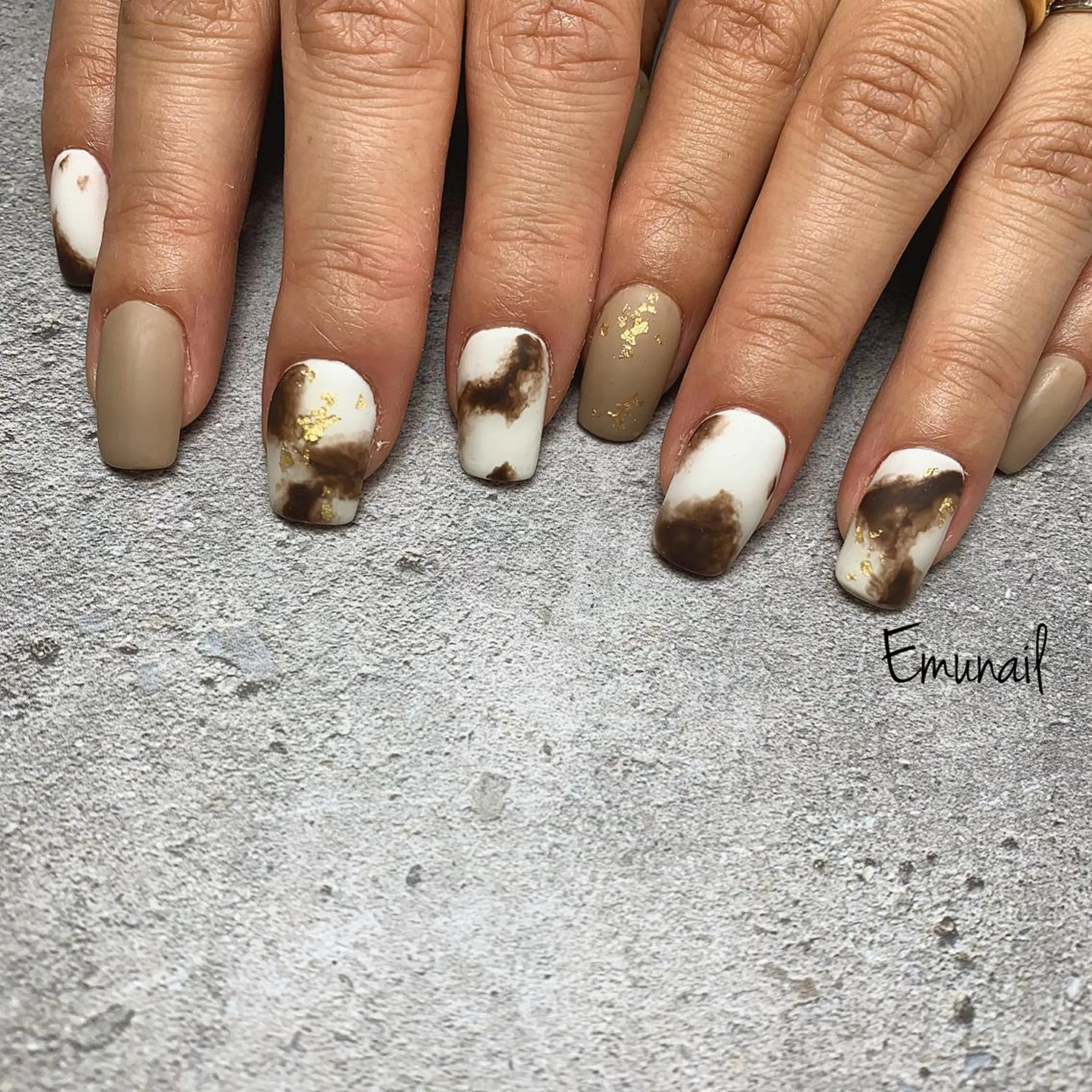 ネイル ハンドネイル Emu Nailのネイルデザイン