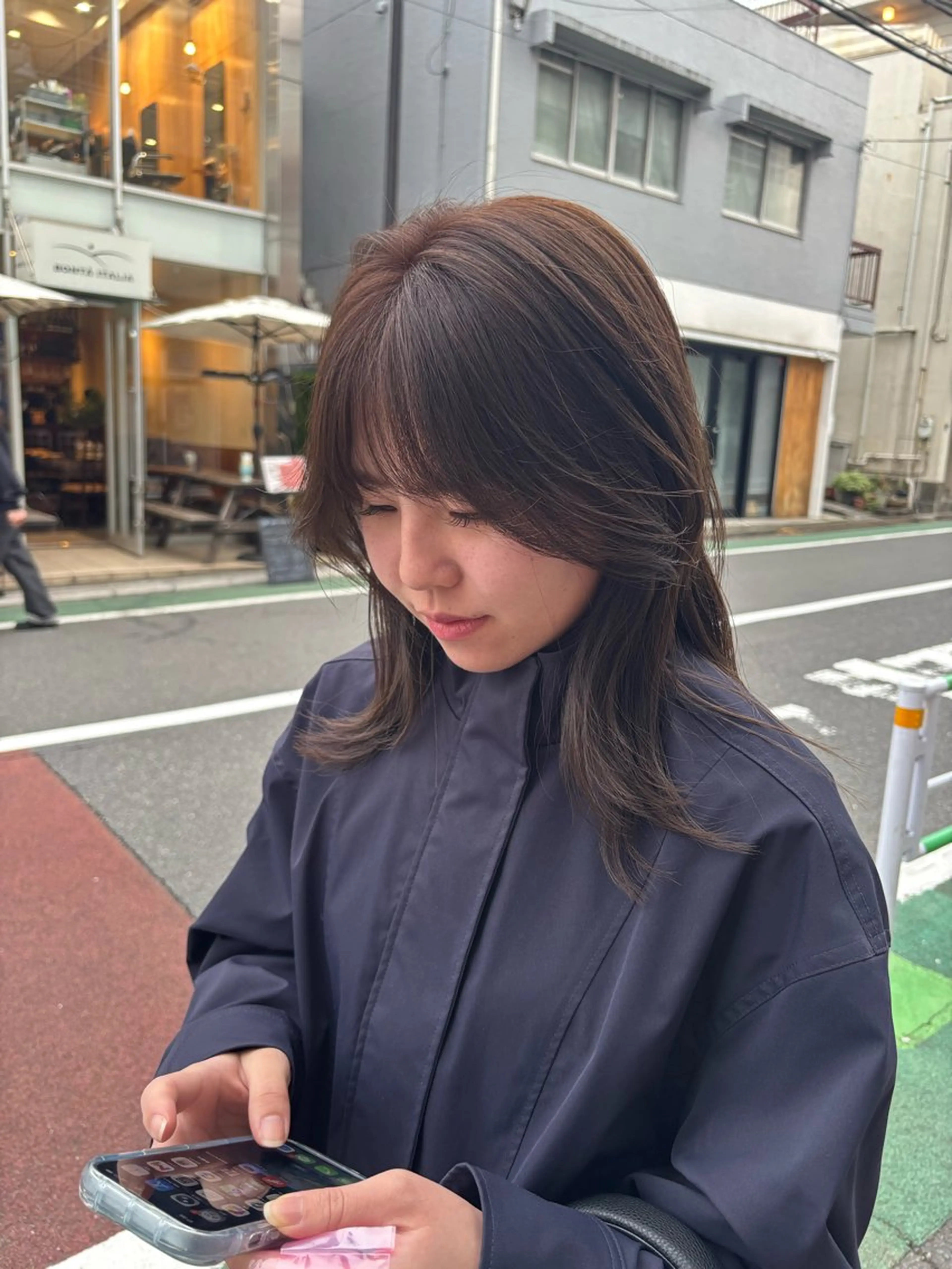 セミロング Rako .のヘアスタイル