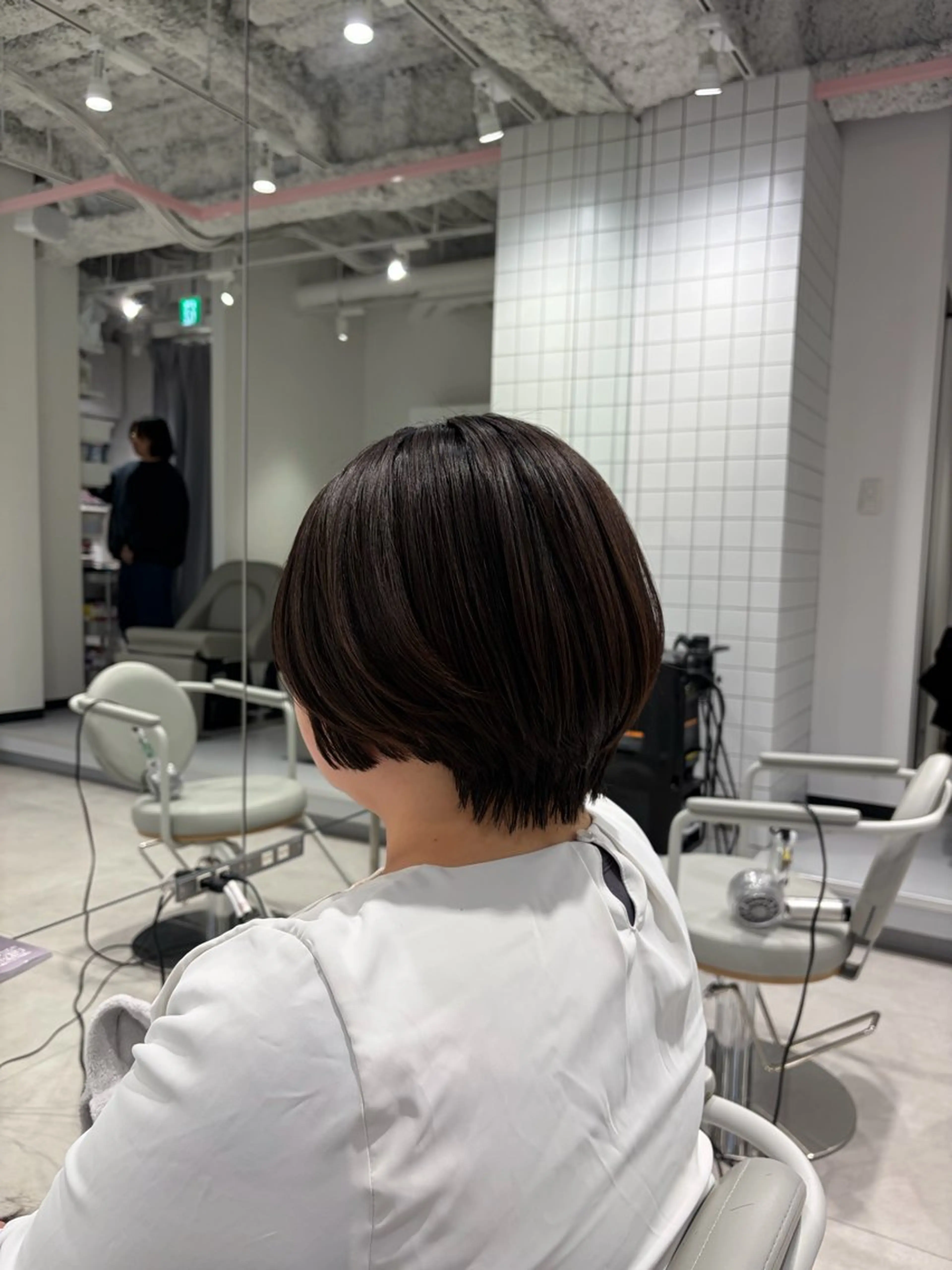 ショート ショートヘア レイヤー♡ 石川優奈のヘアスタイル