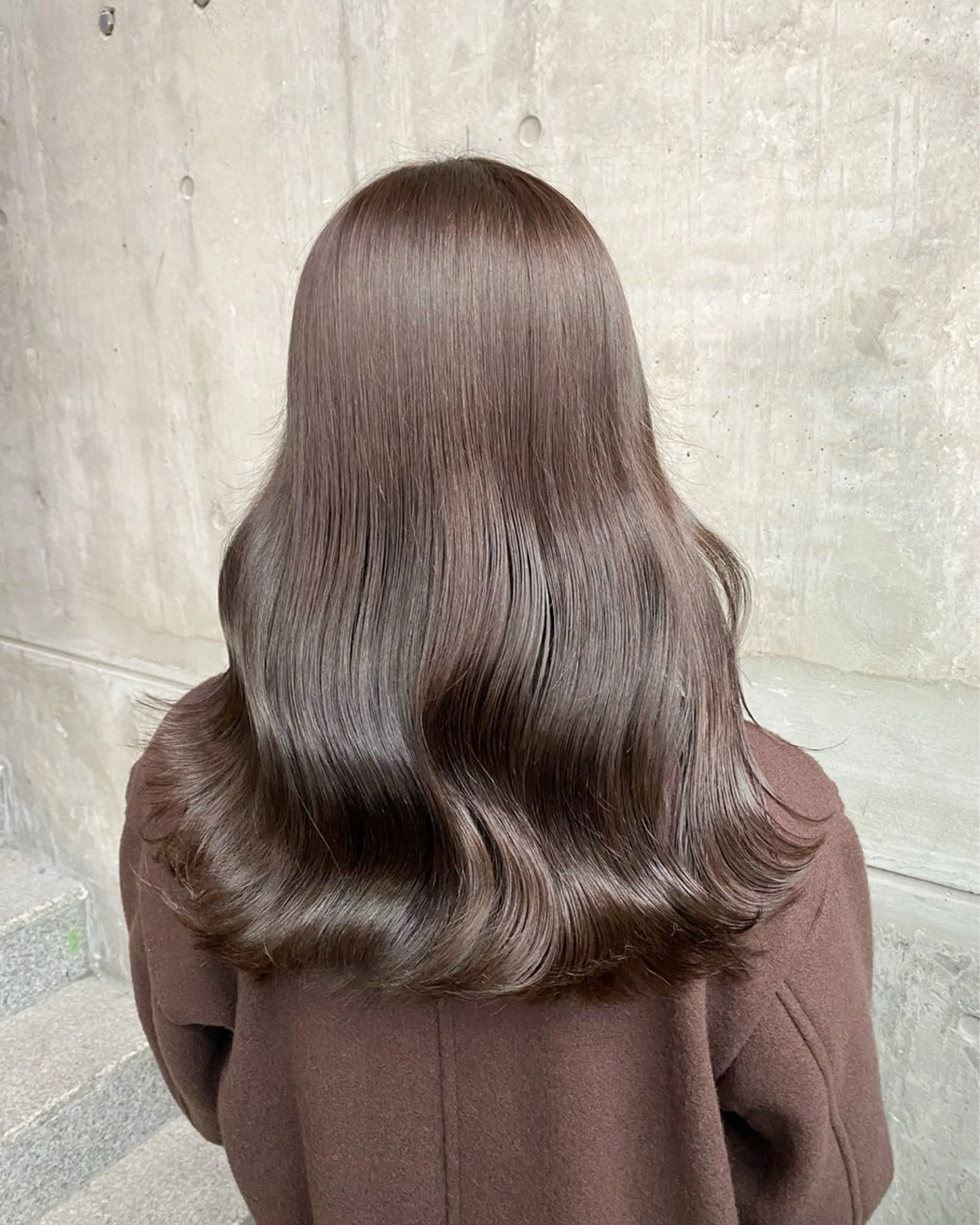 ロング ヘアカラー ブリーチなし透明感 カラー/MISANOのヘアスタイル