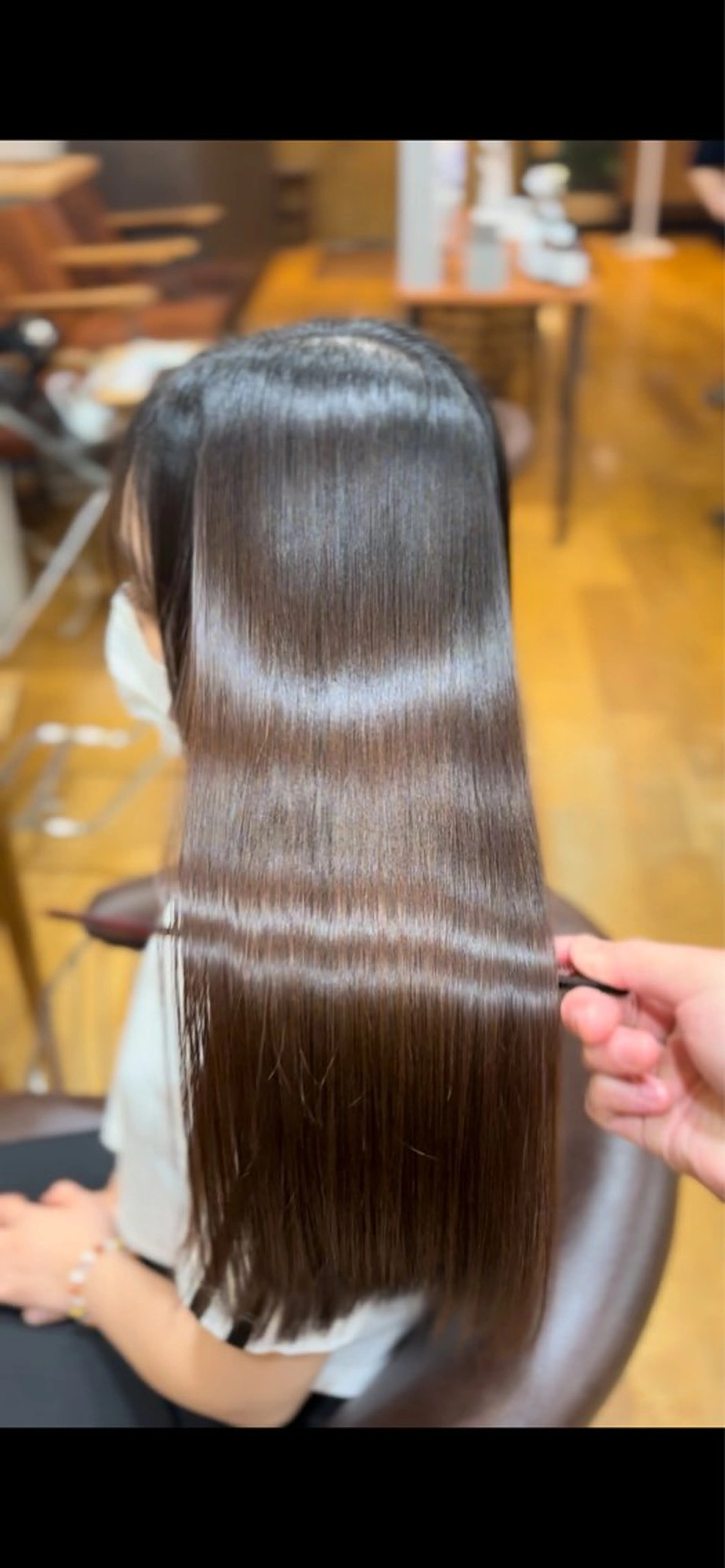【梅雨前におすすめ☔️】縮毛矯正ストレート✨✨の写真