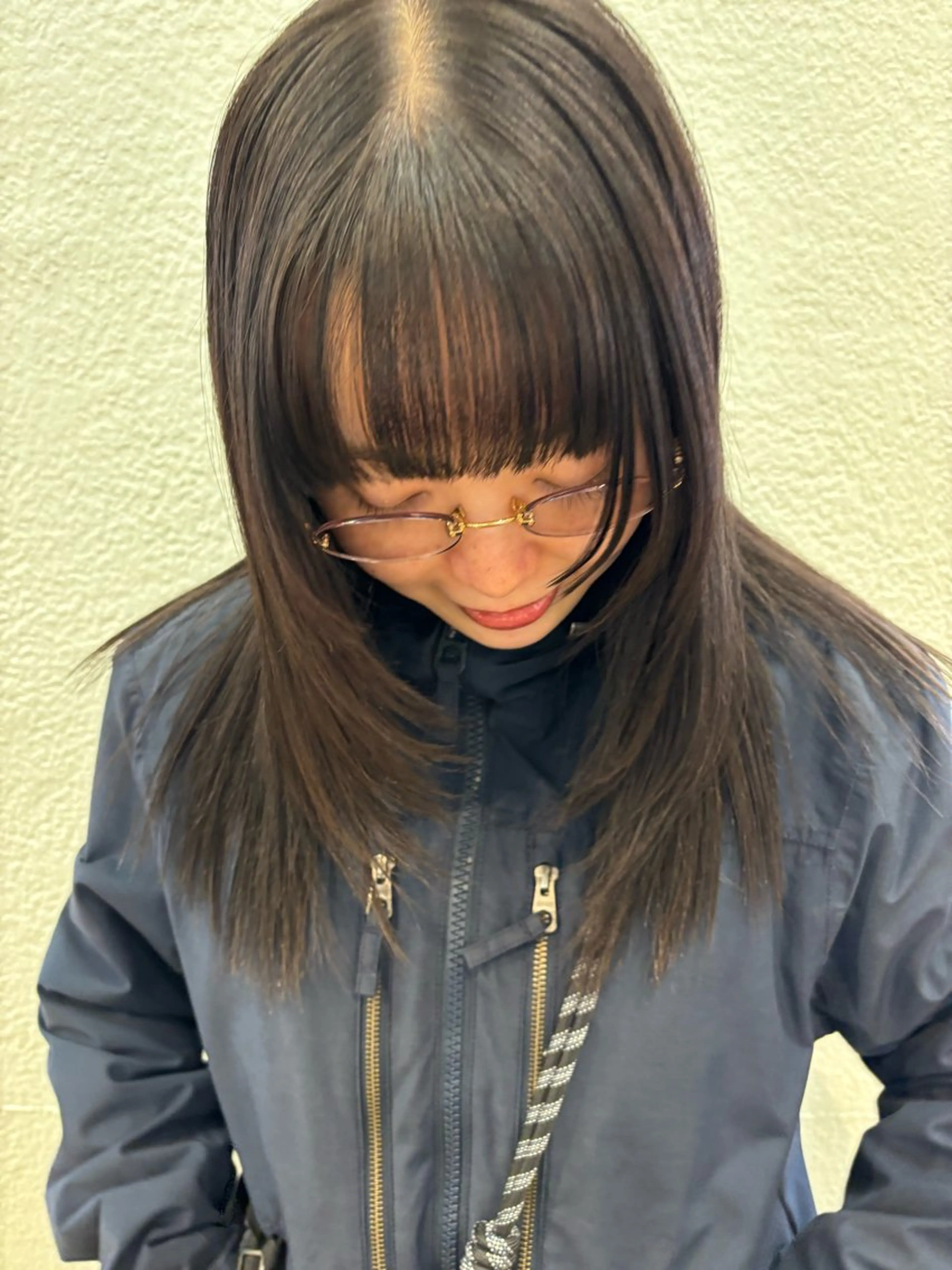 ロング カット Lisa🪄似合わせ ／デザインカラーのヘアスタイル