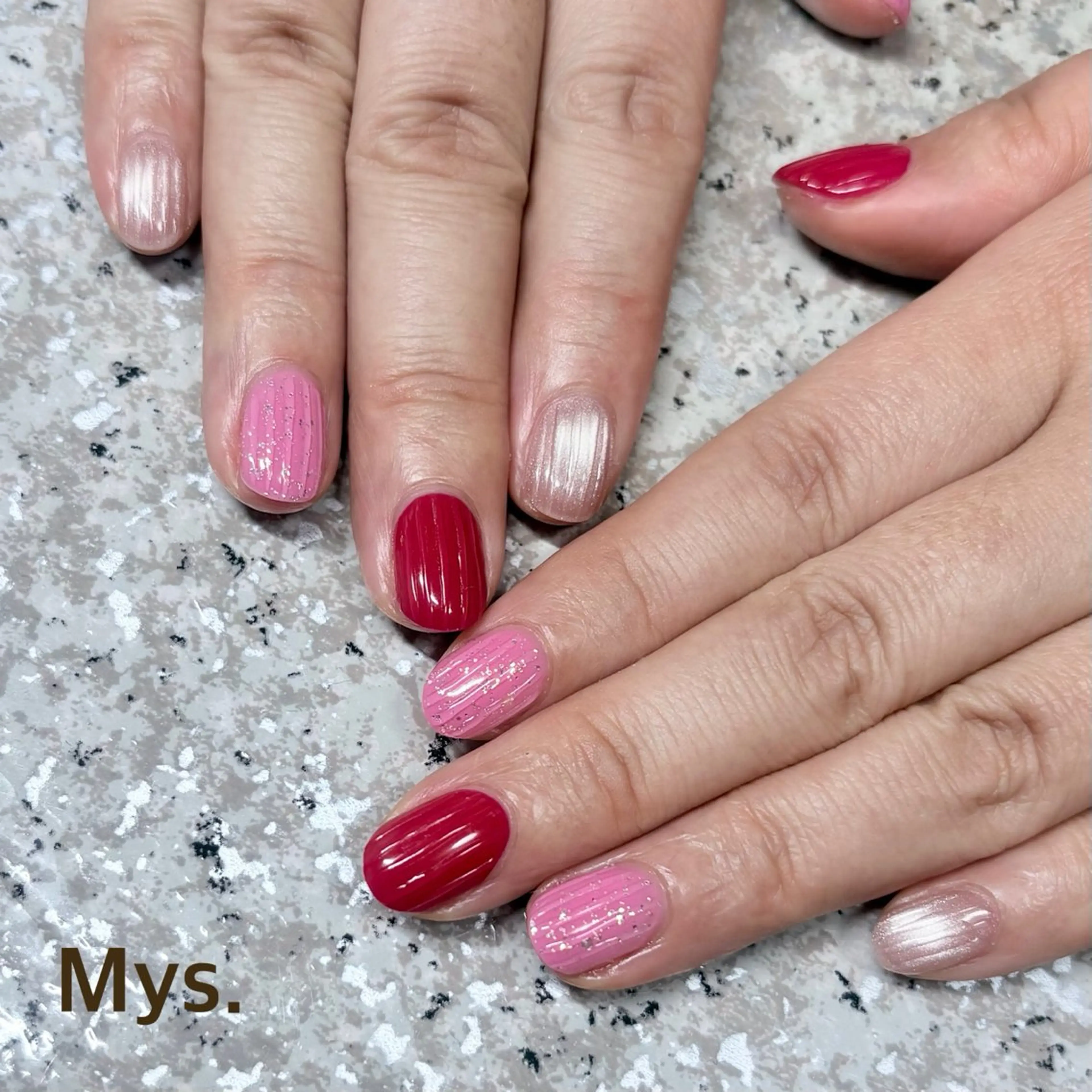 ネイル ハンドネイル Mys. 三上紗紀のネイルデザイン