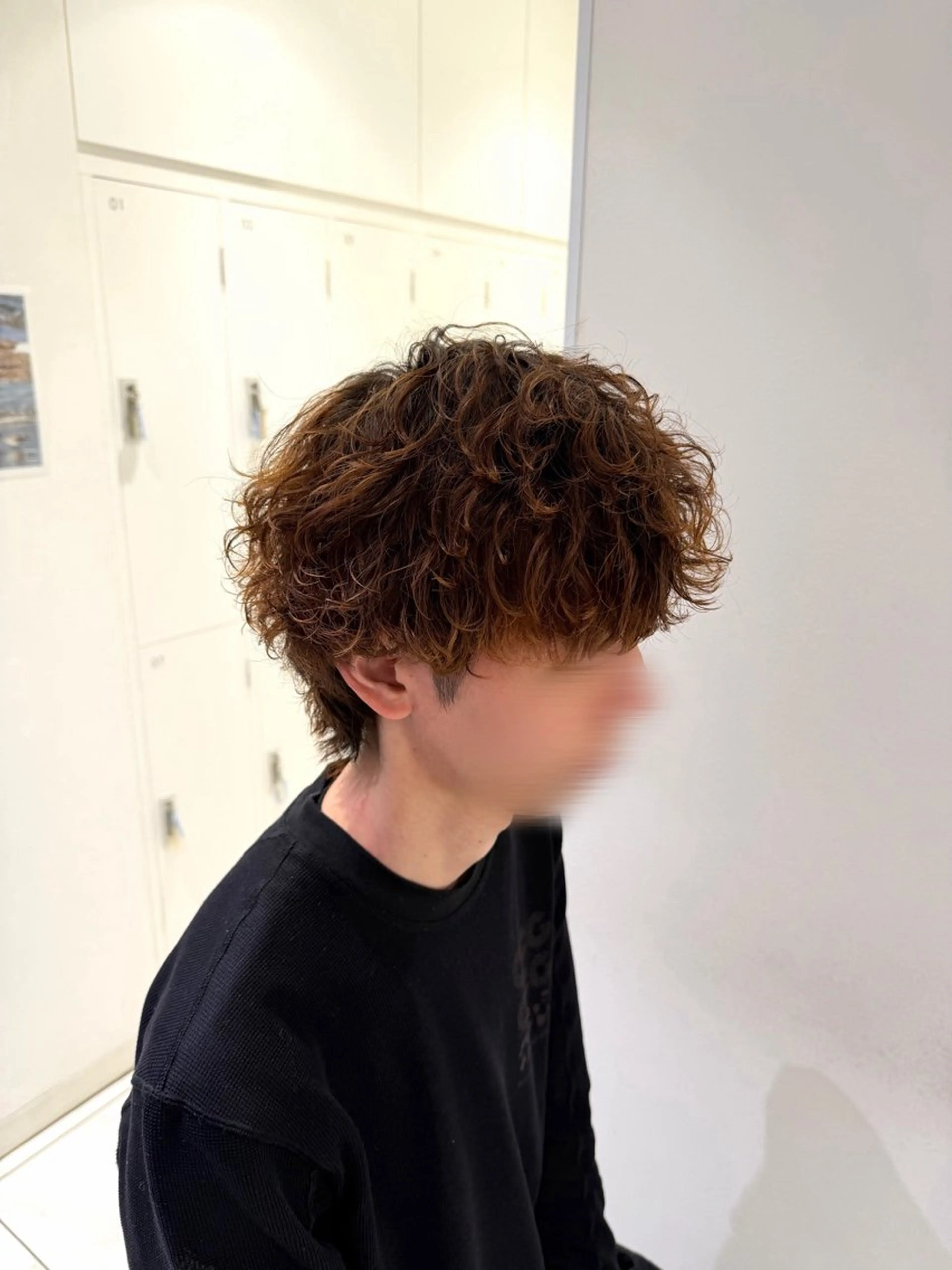 パーマ メンズ ツヤ重視 ワンカラー🫧Mioのヘアスタイル