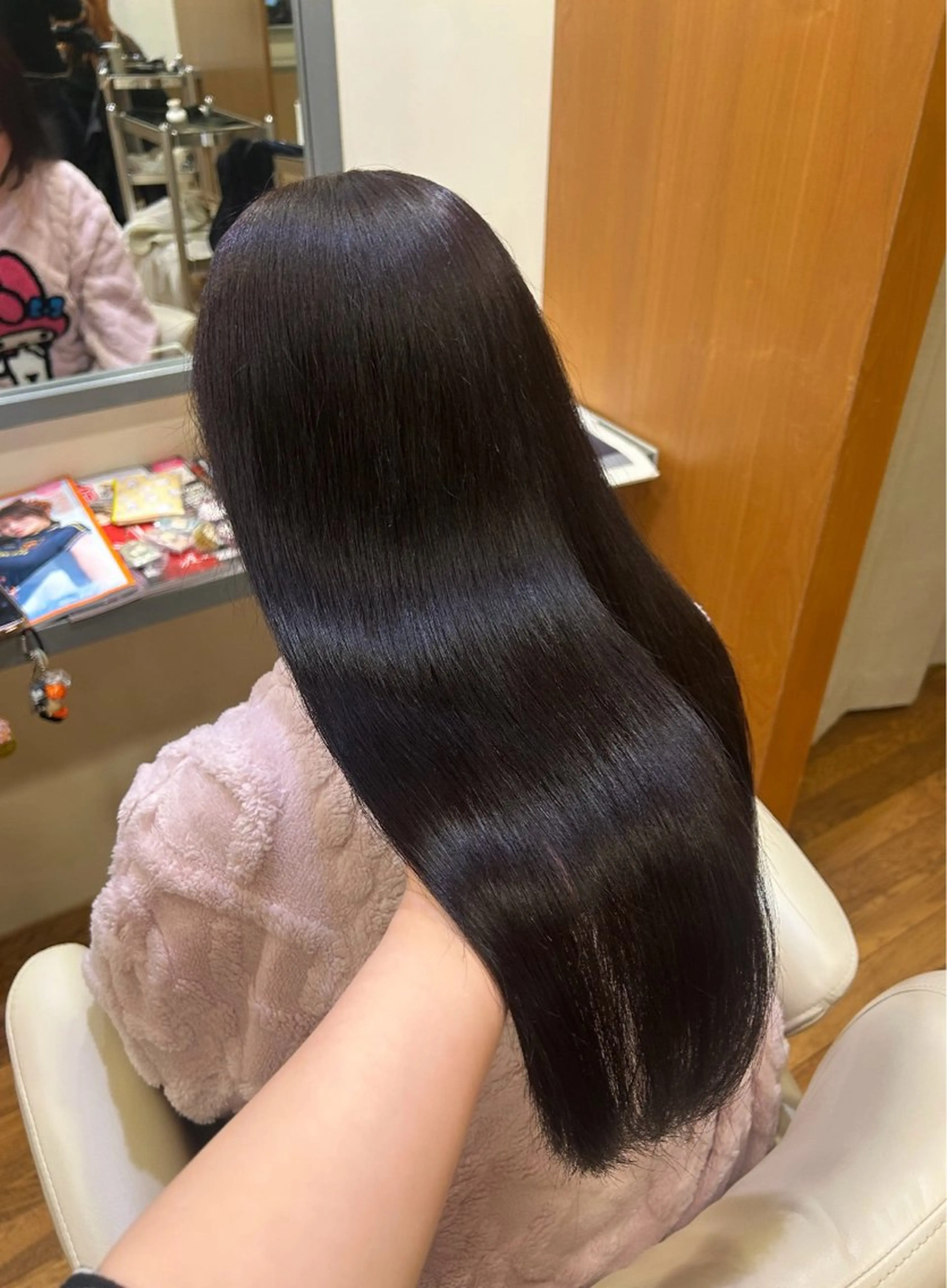 ロング カラー カット ヘアカラー トリートメント 小島 千夏のヘアスタイル