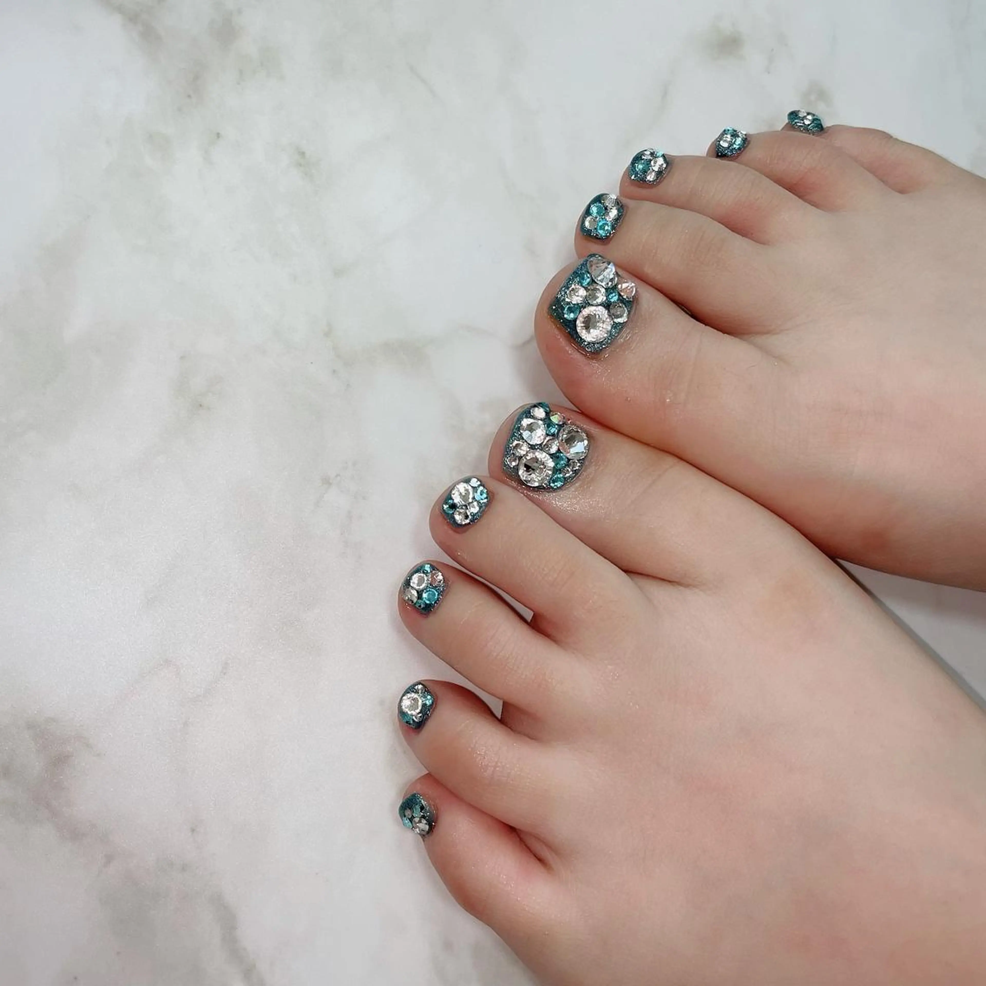 🧡オフ有りフットジェル)10本アートコースの写真