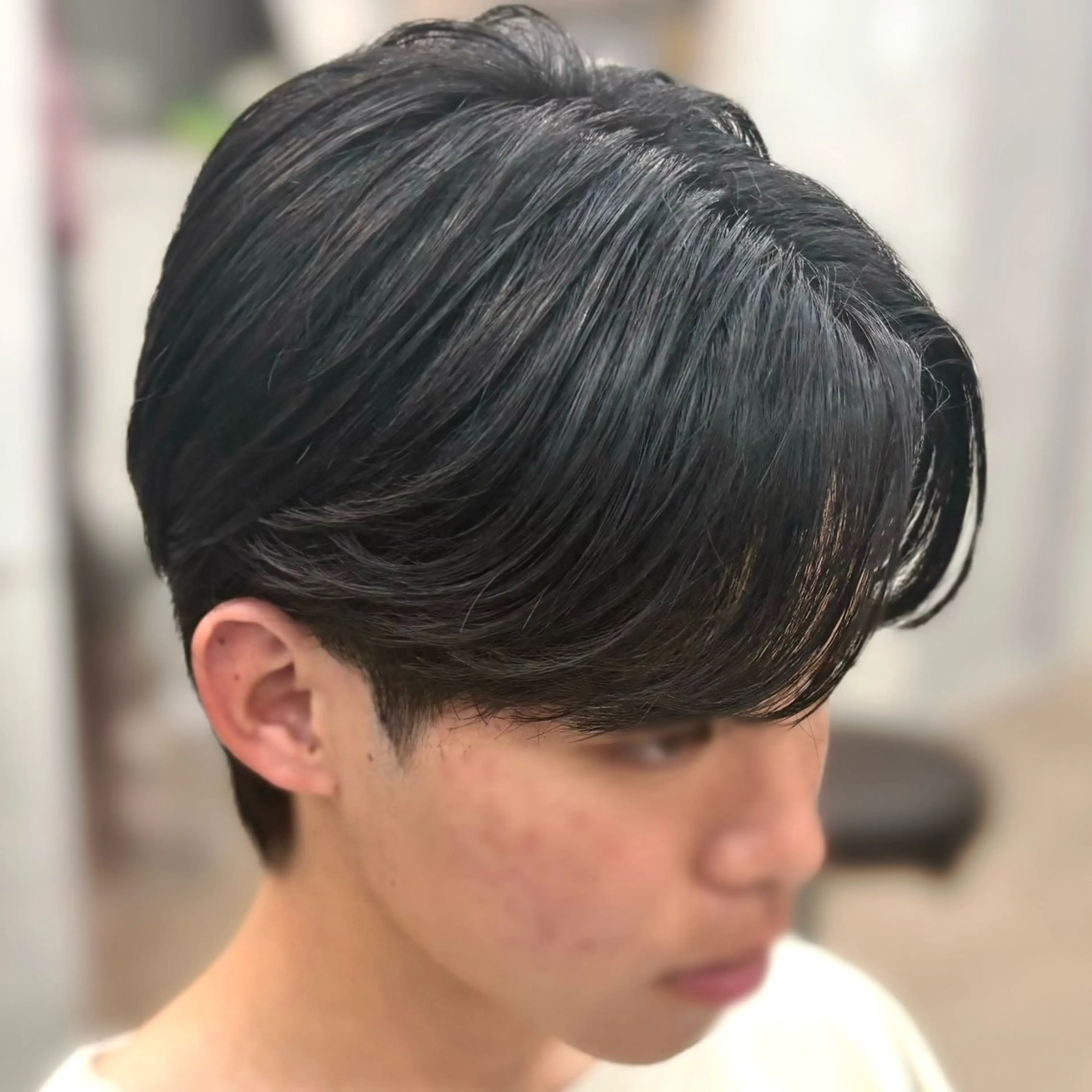メンズ カット シースルーマッシュ 🍒毛流れ🖤アヤネのヘアスタイル
