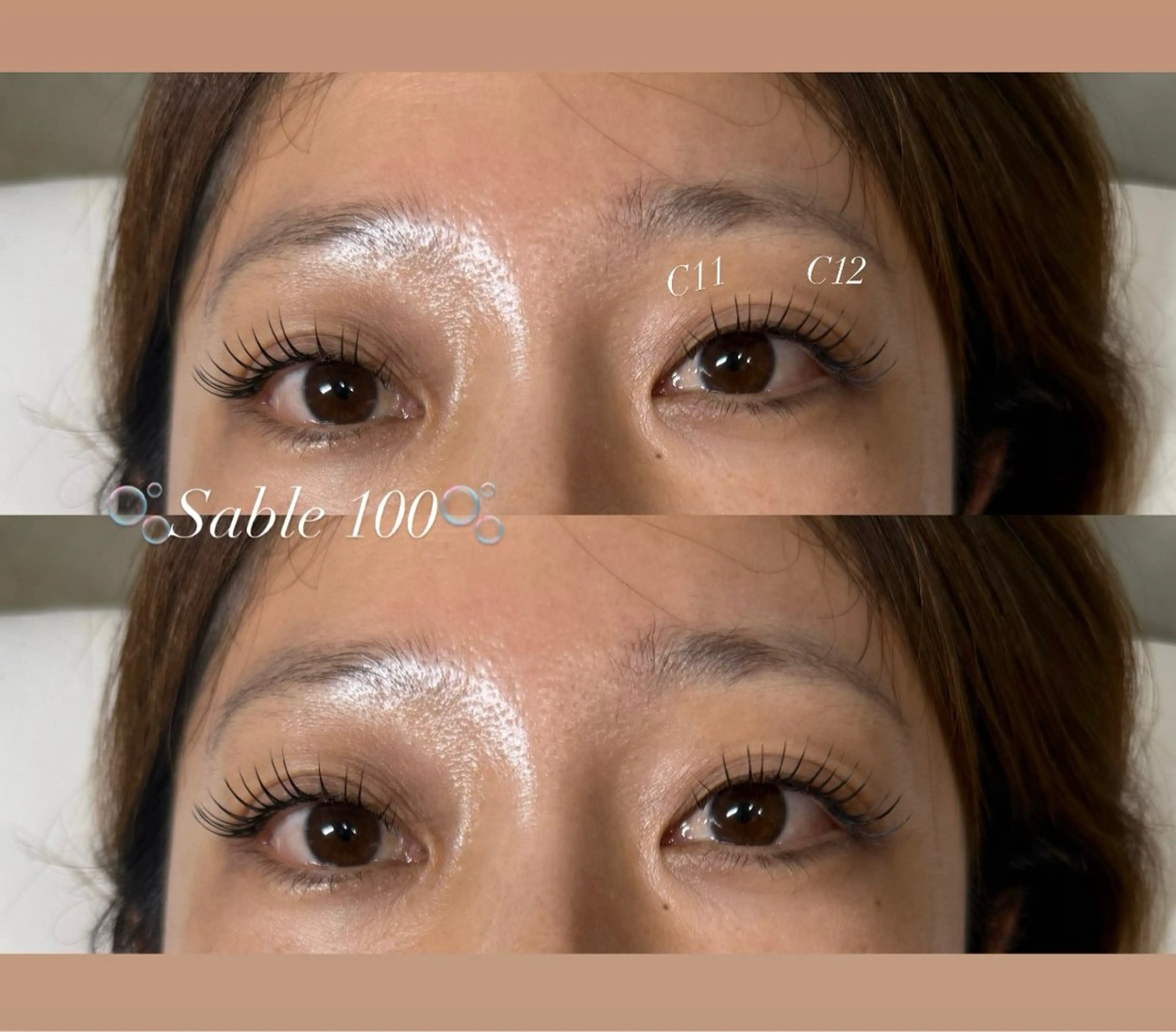 マツエク・マツパ ナチュラル セーブル マツエク PutiLuca beauty所属・PutiLuca 園部のマツエク・マツパデザイン