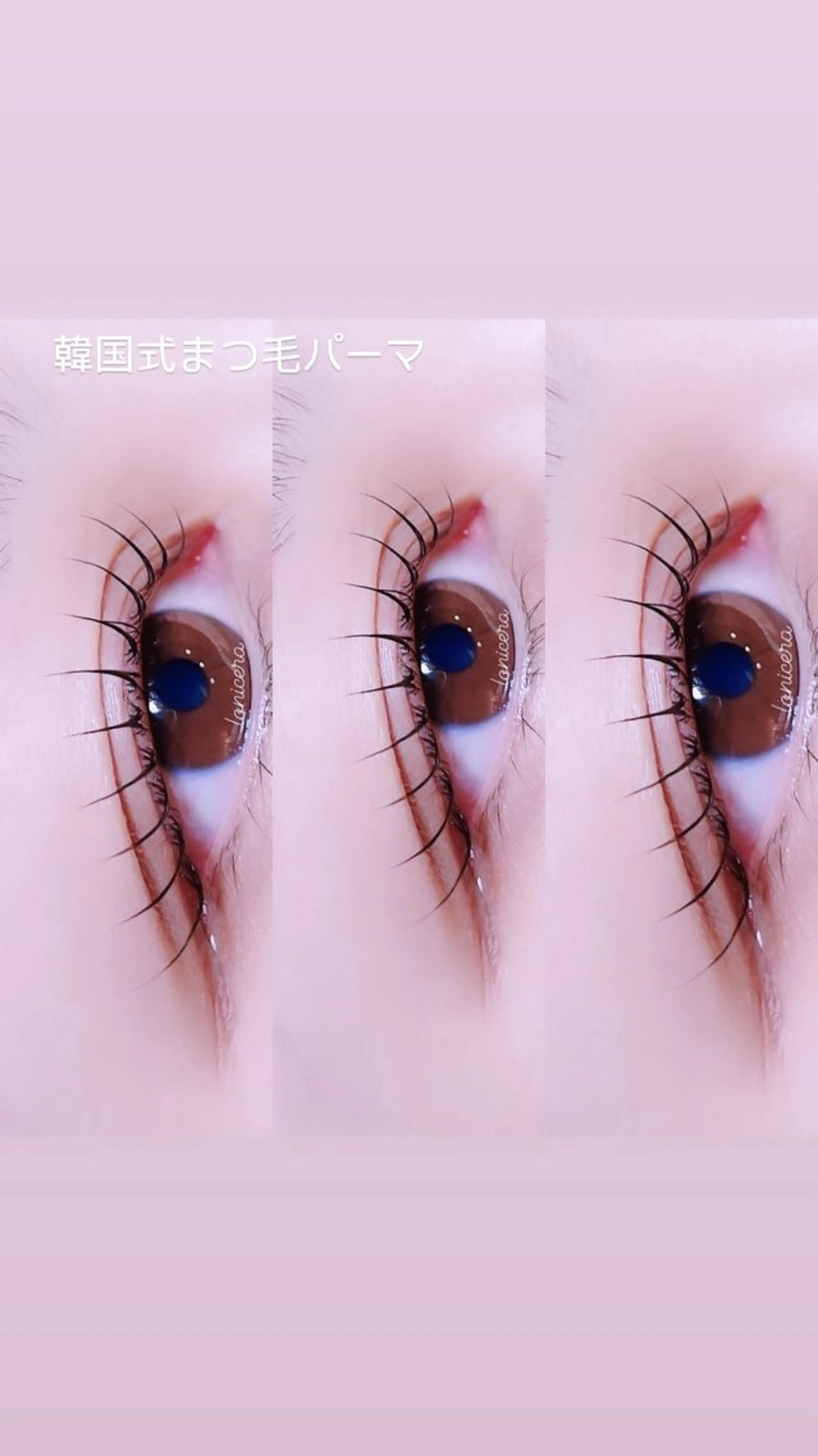 マツエク・マツパ 韓国風マツエク 一重×まつ毛パーマ ロニセラ アイラッシュのマツエク・マツパデザイン