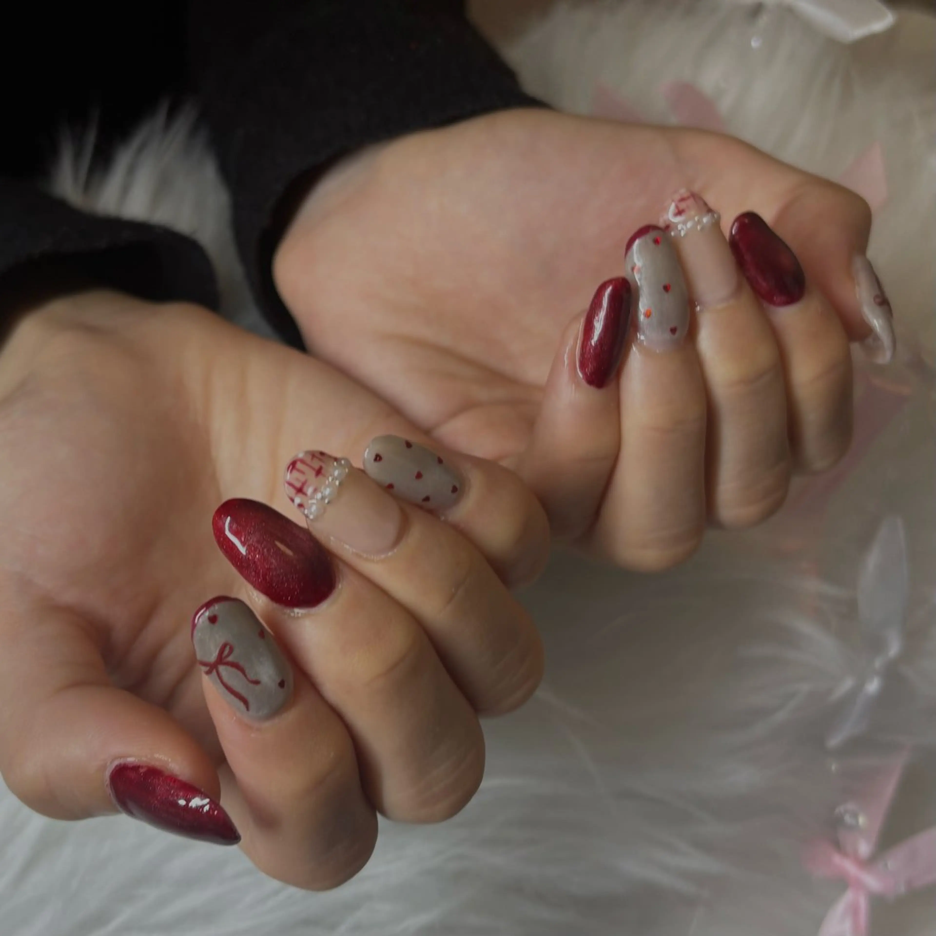 ネイル 長さ出し 持ち込み vante_aimi .パラジェル取扱店のネイルデザイン