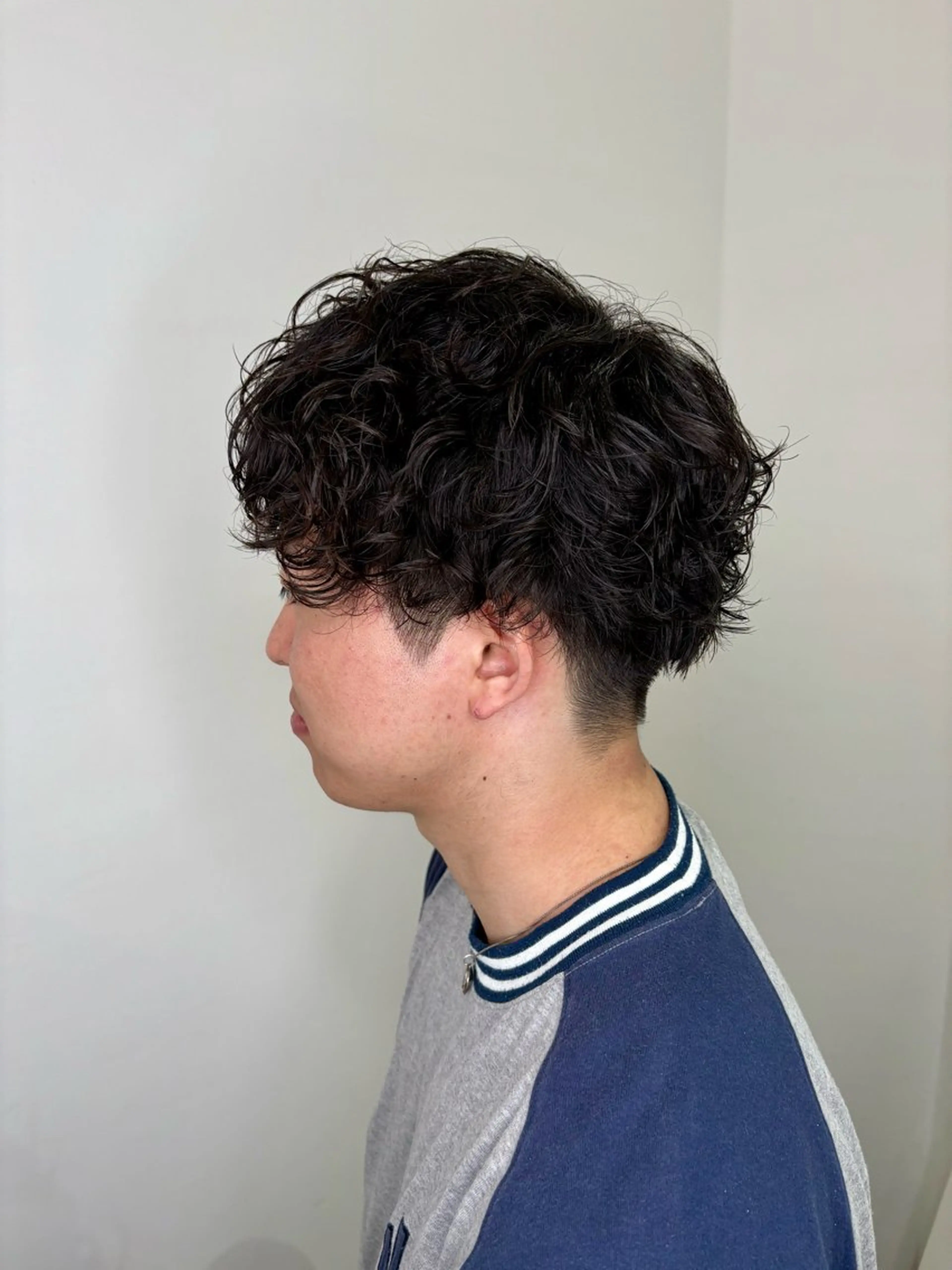 メンズ カット パーマ aDALil川越 😎AZUSAのヘアスタイル