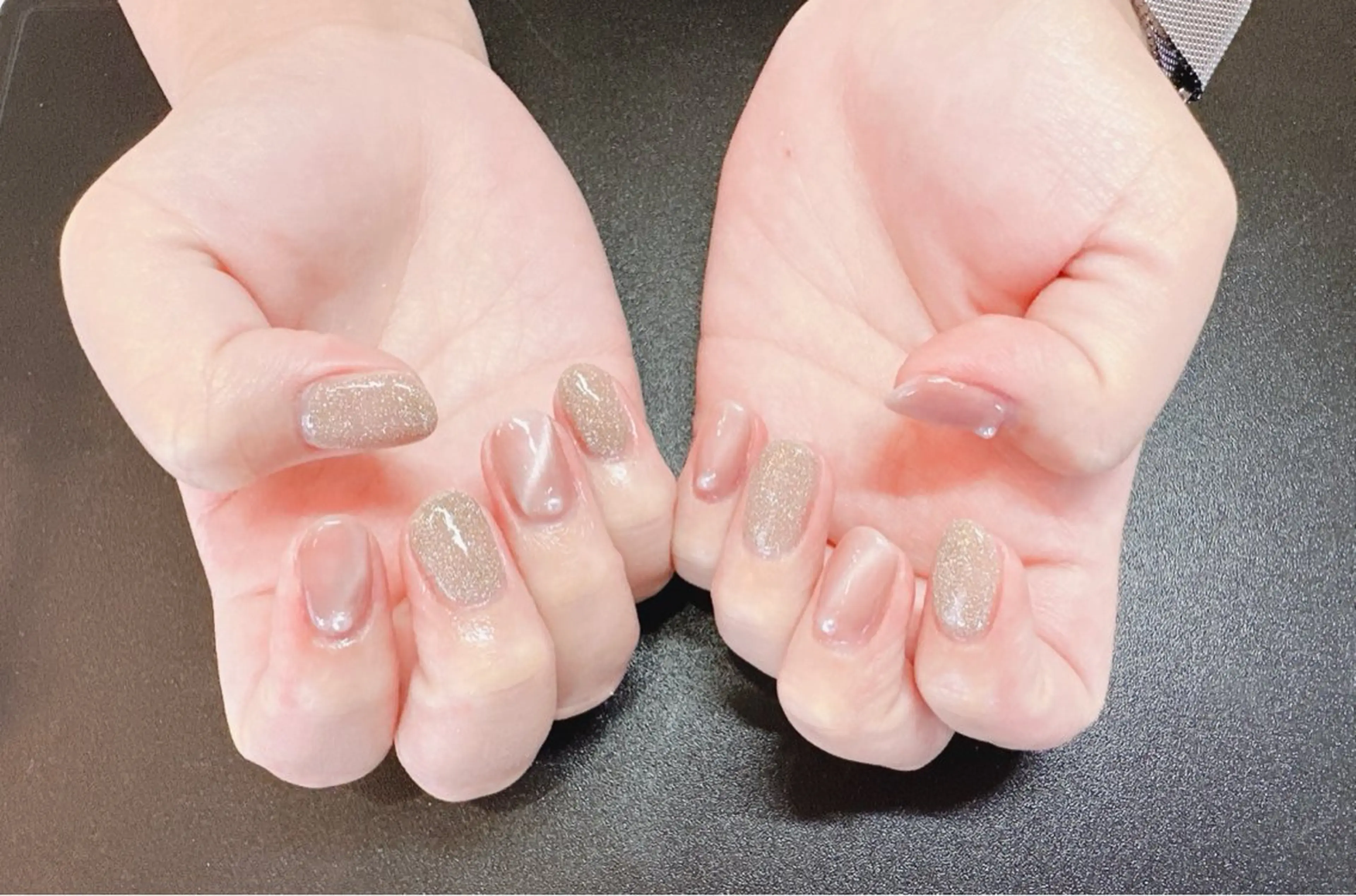 ネイル ラメ(グリッター) マグネットネイル Nail & Personalcolor Ring所属・⭐️Chiharu ⭐️のネイルデザイン