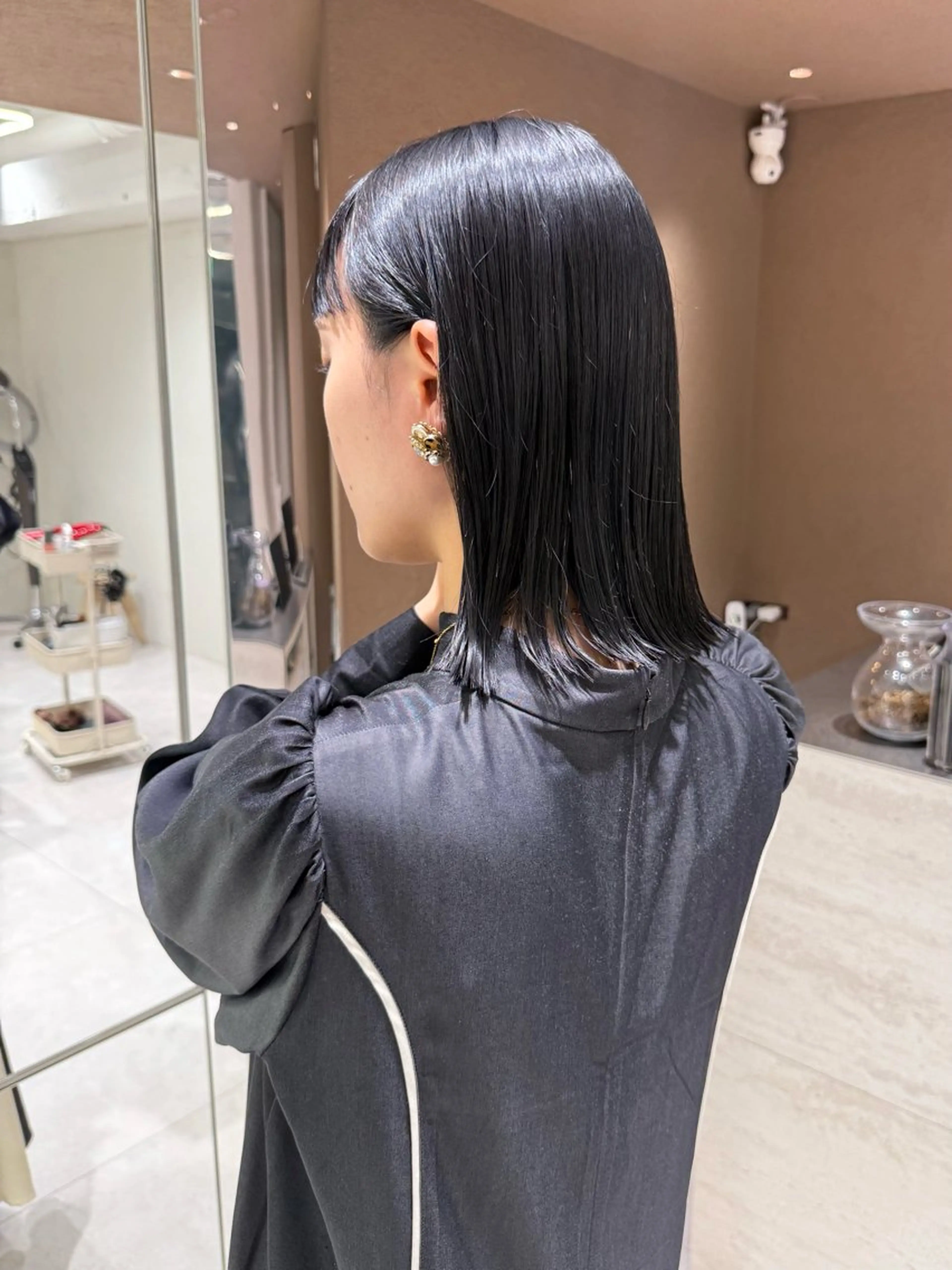 ミディアム カラー カット ヘアカラー トリートメント 🎀髪質改善🎀 恵比寿/sayuのヘアスタイル