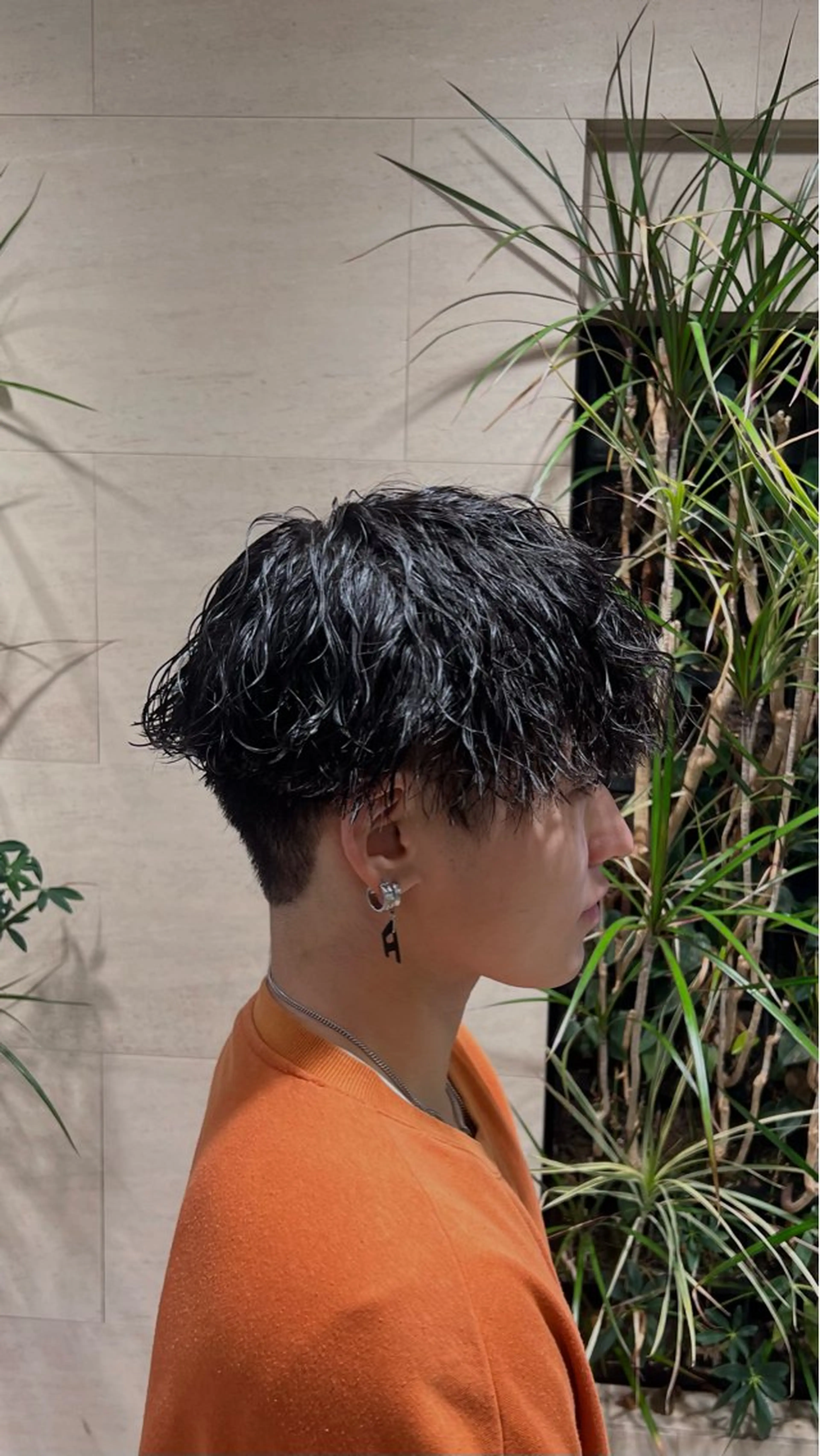 パーマ メンズ メンズパーマ ツイストスパイラルパーマ 波巻きパーマ スパイラルパーマ カット パーマ メンズカット/メン ズパーマ/鎌倉/ユウのヘアスタイル