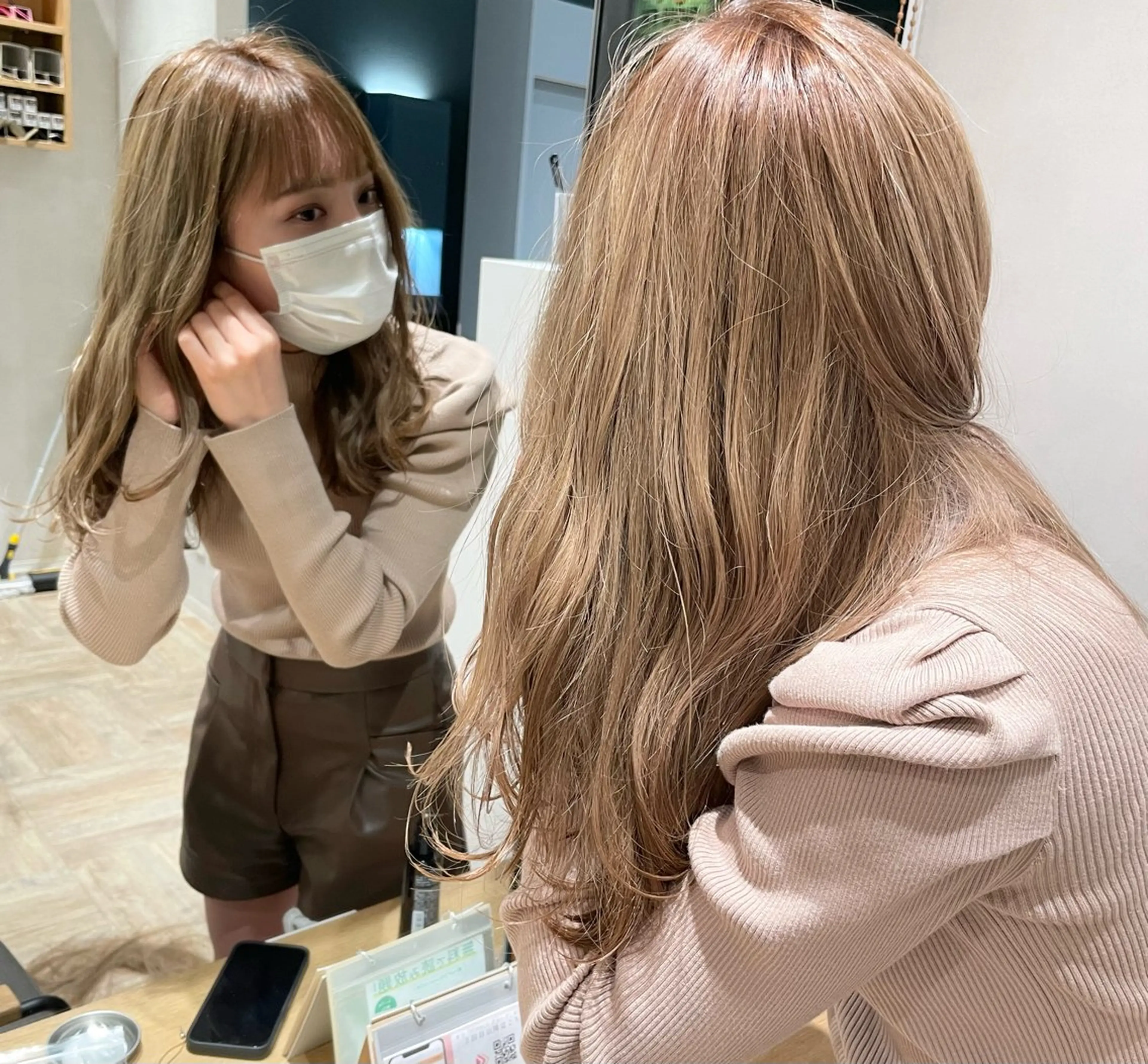 ロング カラー 田中 洸樹のヘアスタイル