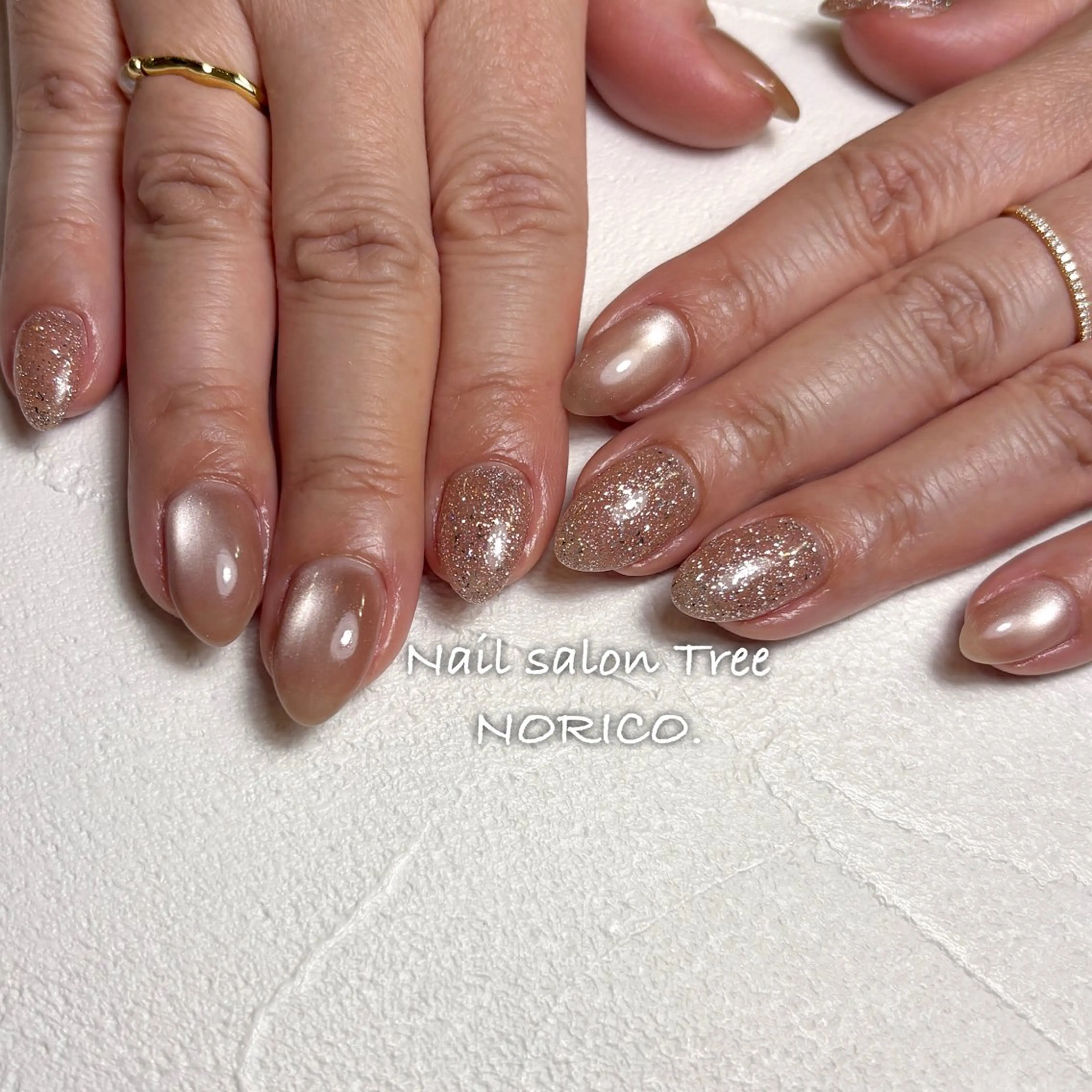 ネイル ハンドネイル Tree NORICO.のネイルデザイン