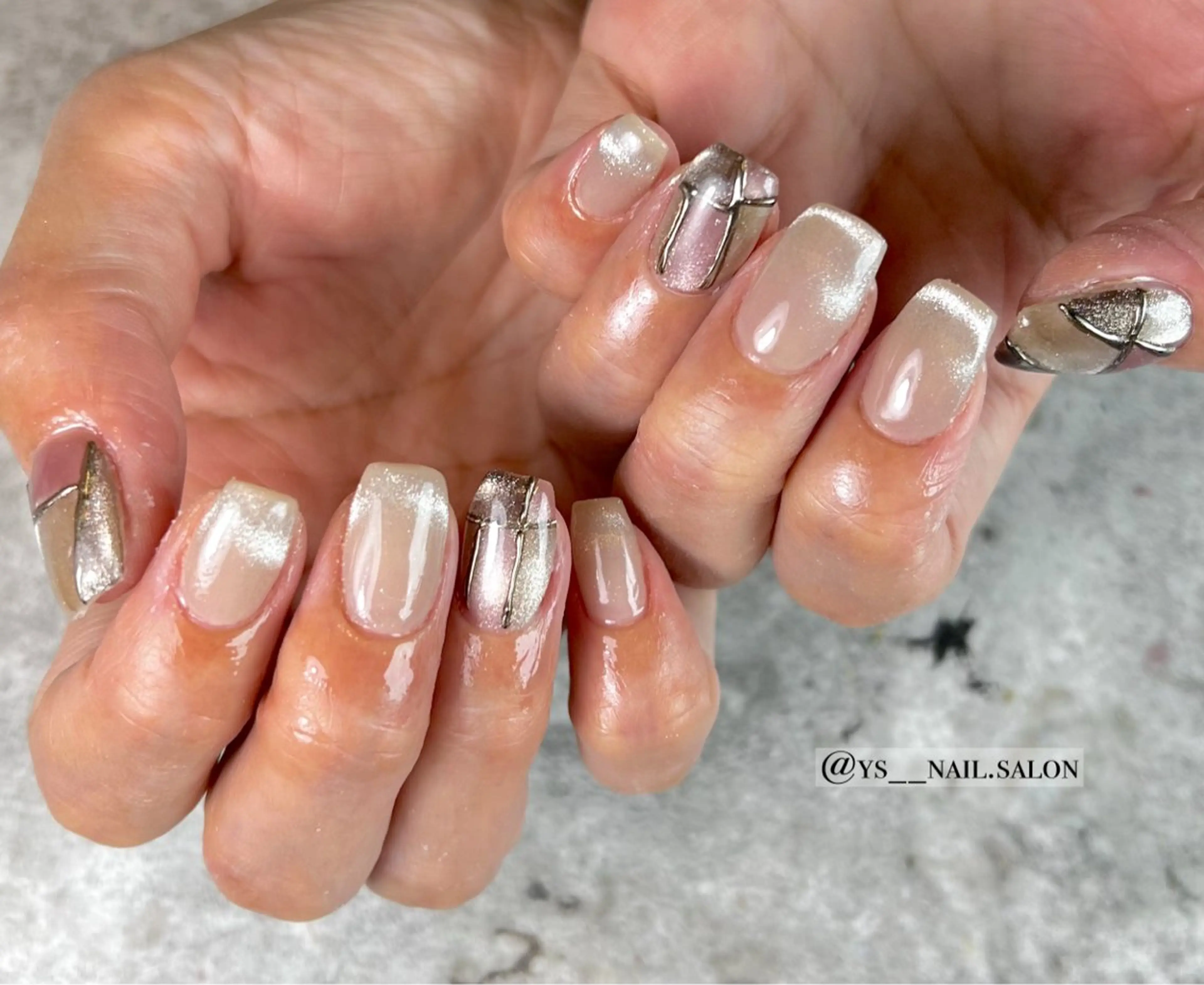 ネイル ハンドネイル Y's nail ˚✧₊YUIのネイルデザイン