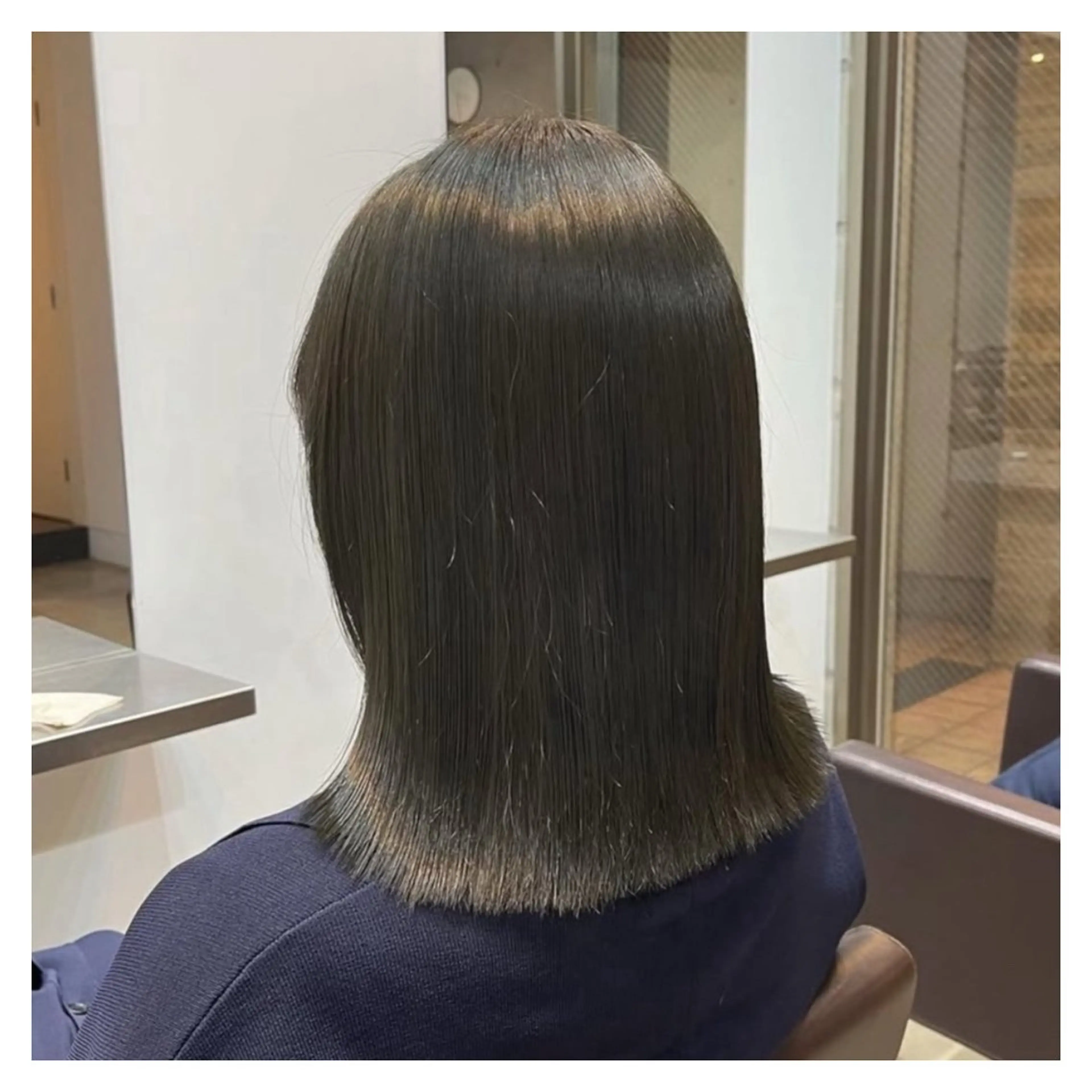 セミロング 縮毛矯正特別価格 /表参道/ことりのヘアスタイル