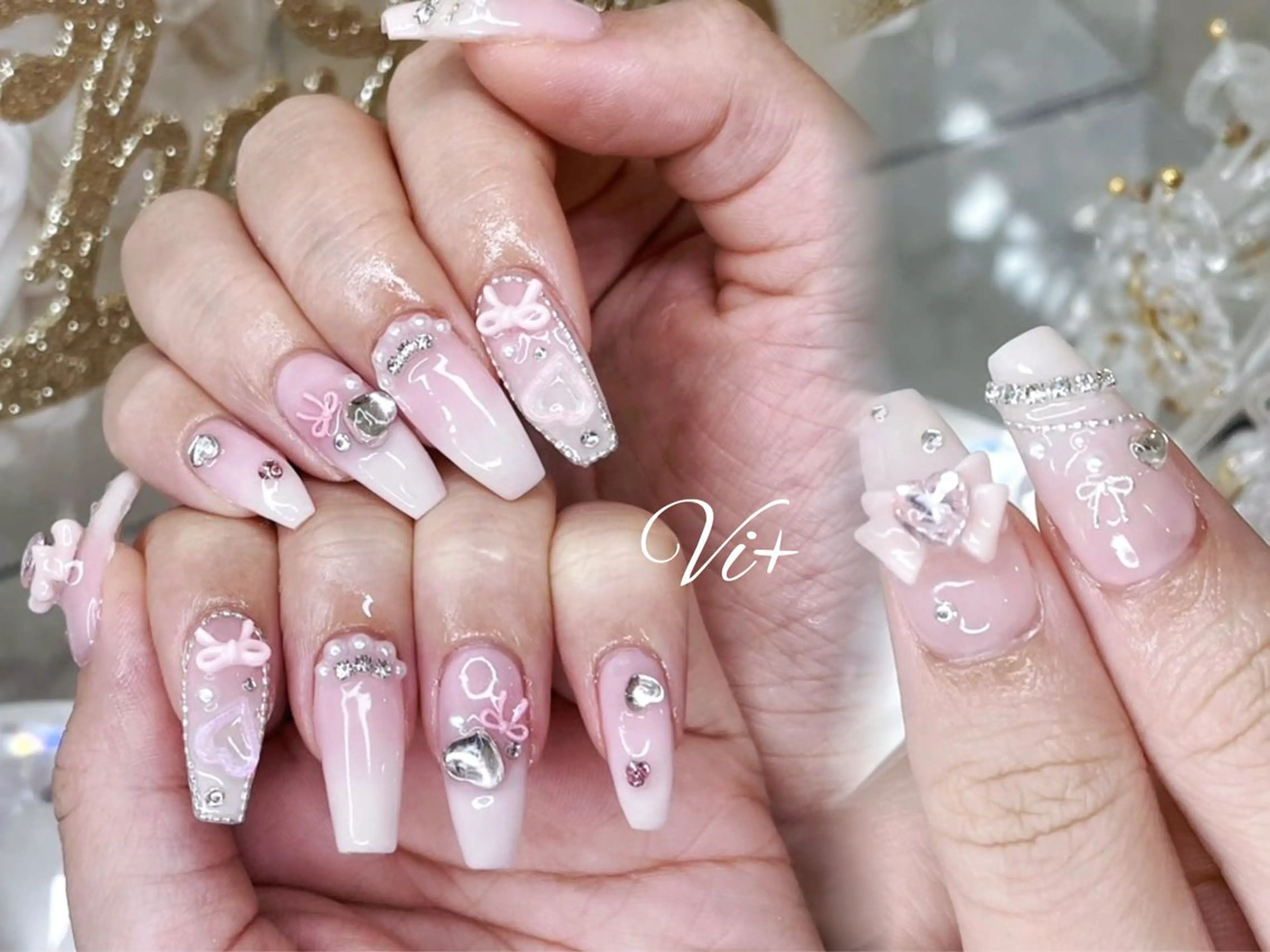 ネイル ハンドネイル ✨Nailsalon Vi+✨のネイルデザイン