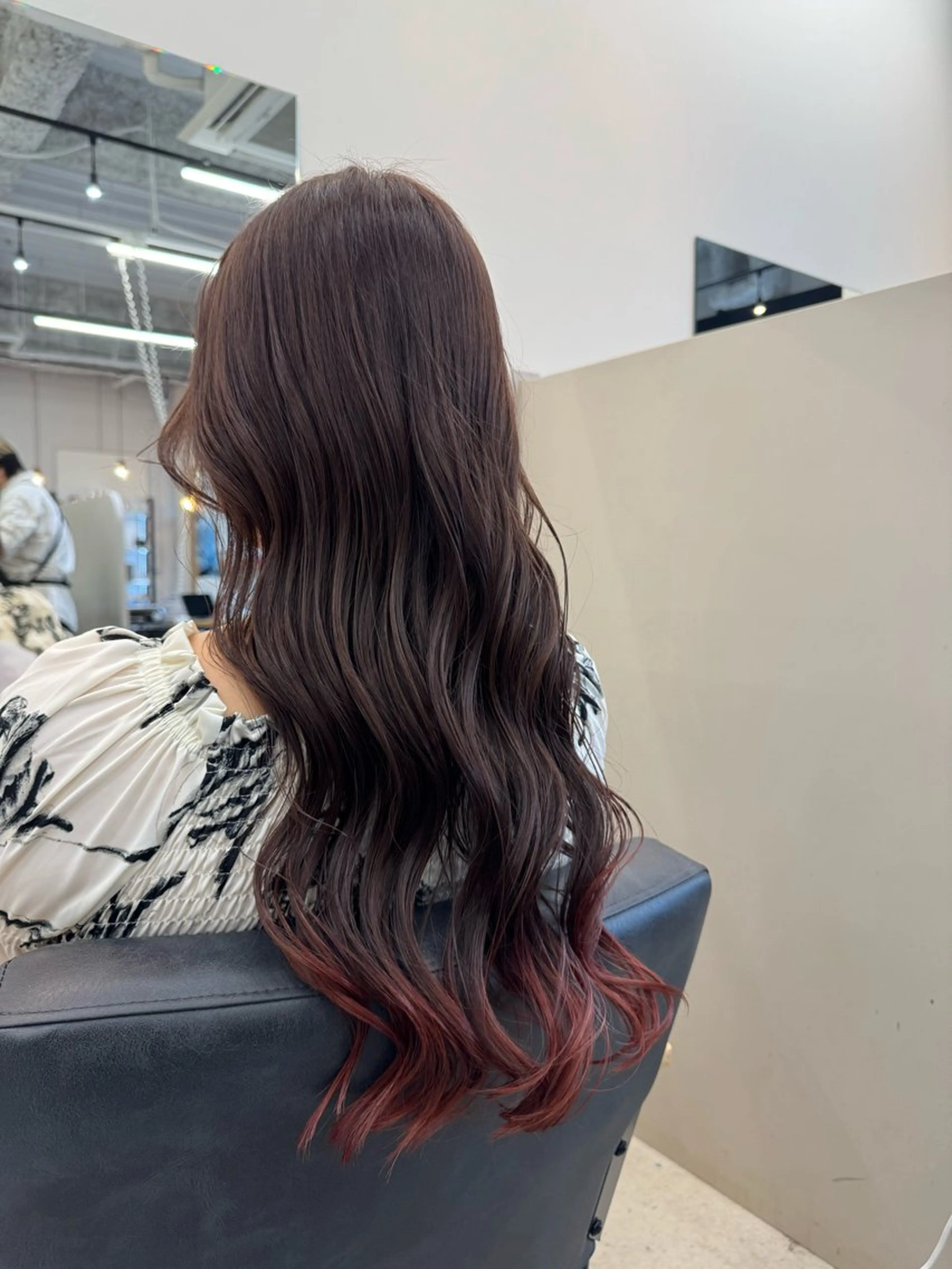 ロング カラー 原田 裕太のヘアスタイル