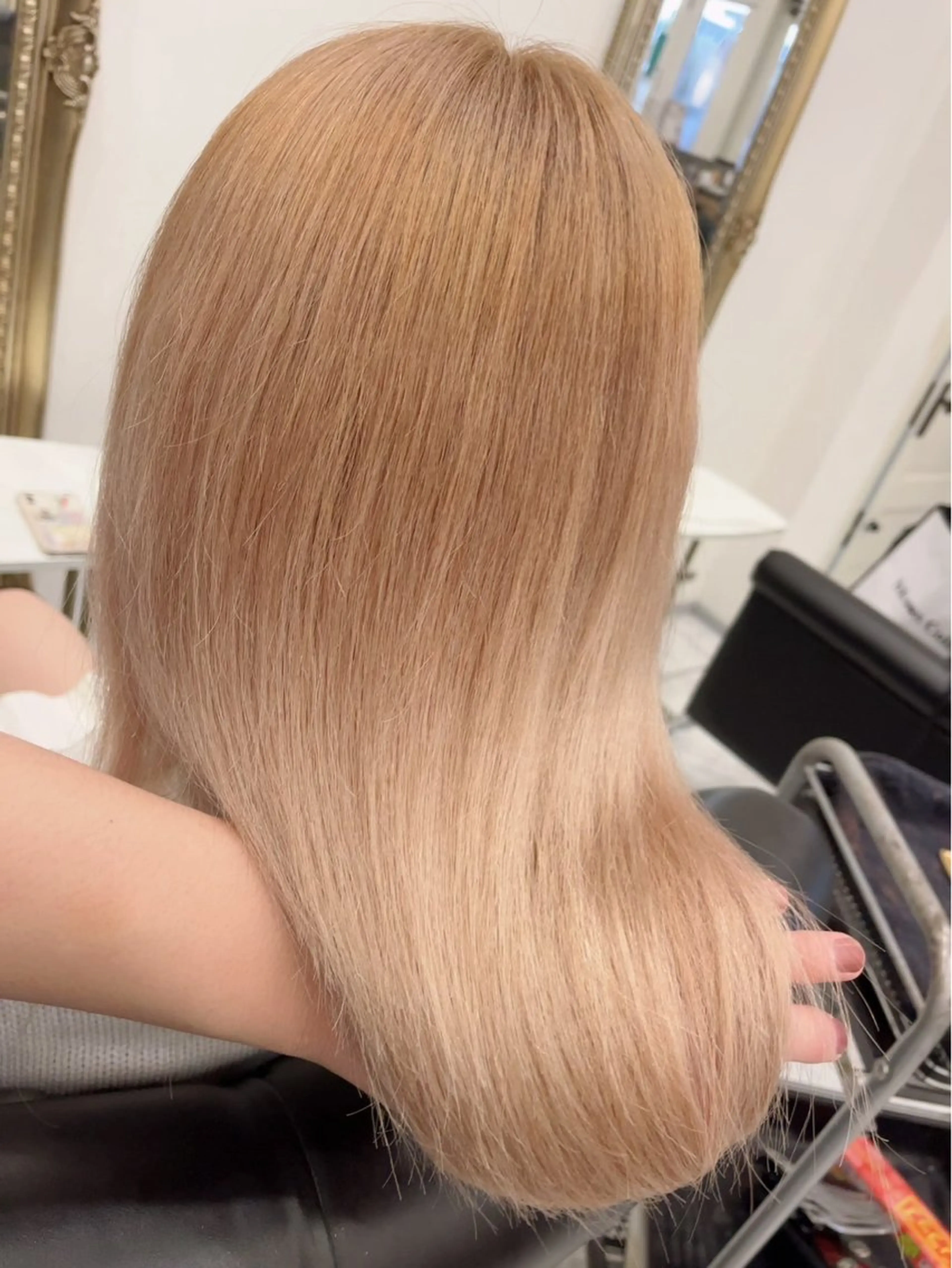 ロング カット ヘアカラー トリートメント 💎JADE GRACE💎のヘアスタイル