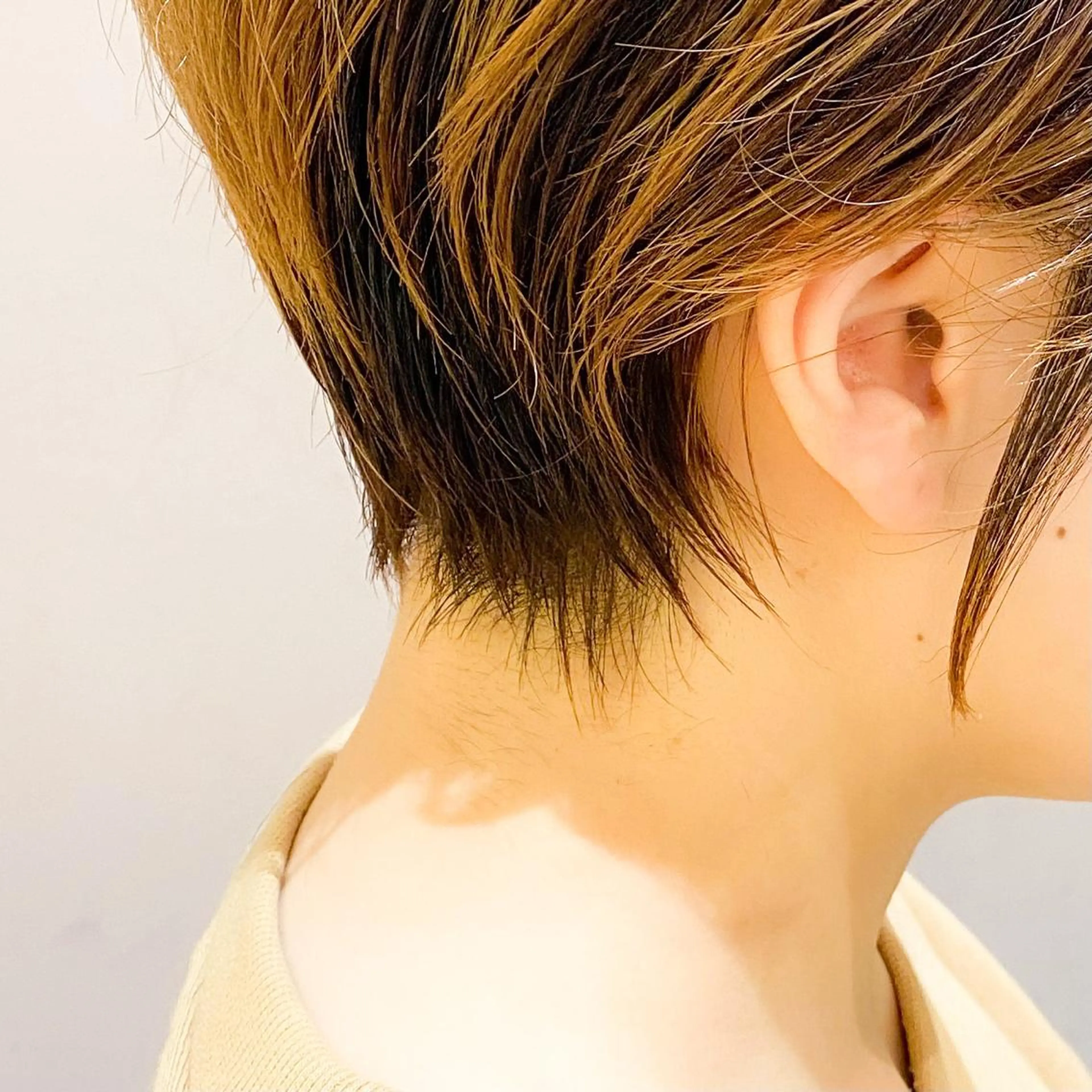 ショート カット ヘアカラー トリートメント 🇰🇷韓国レイヤー 錦糸町【北山謙三】のヘアスタイル