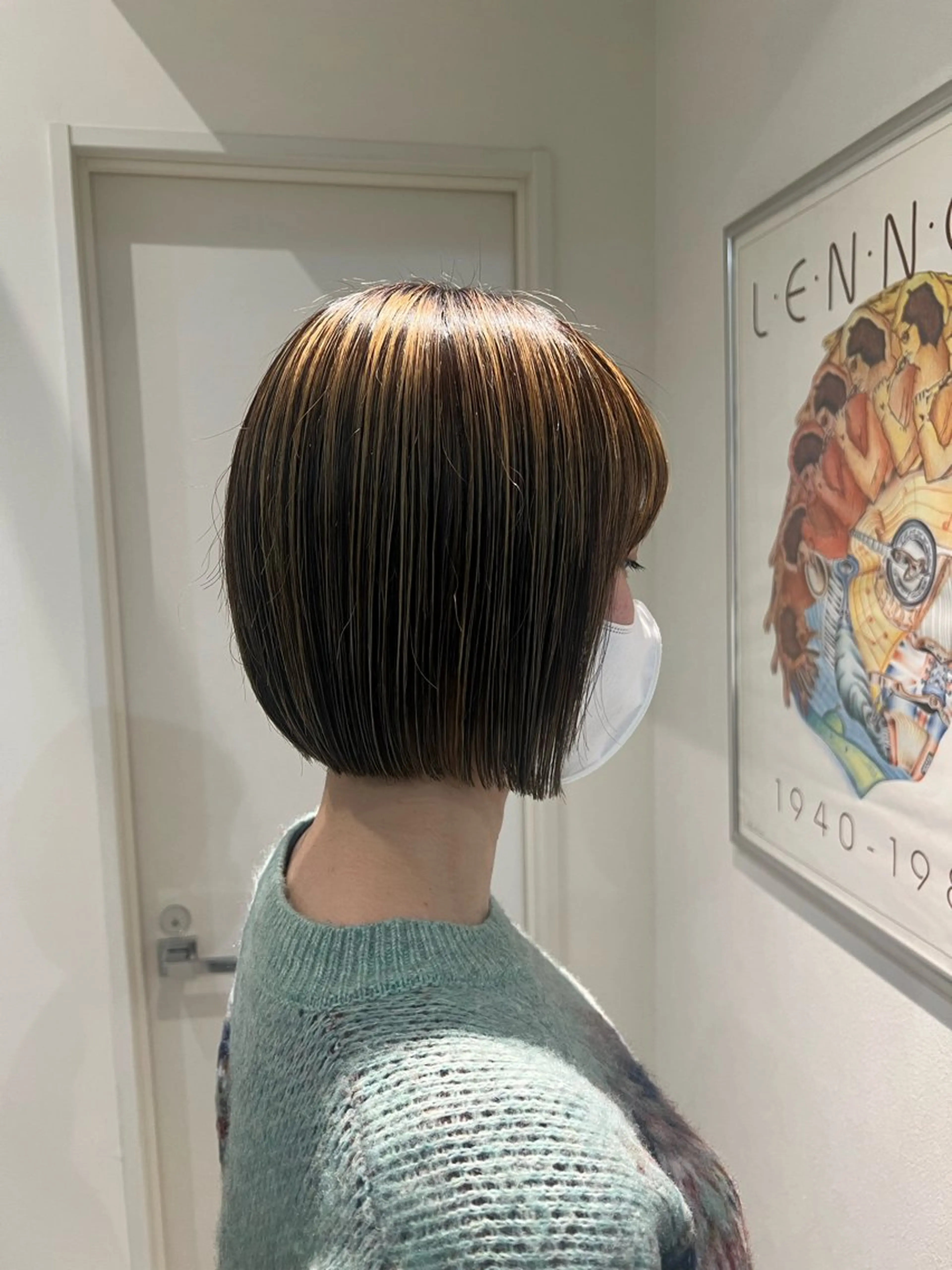 ショート ボブ カット AmiLi HONOKAのヘアスタイル