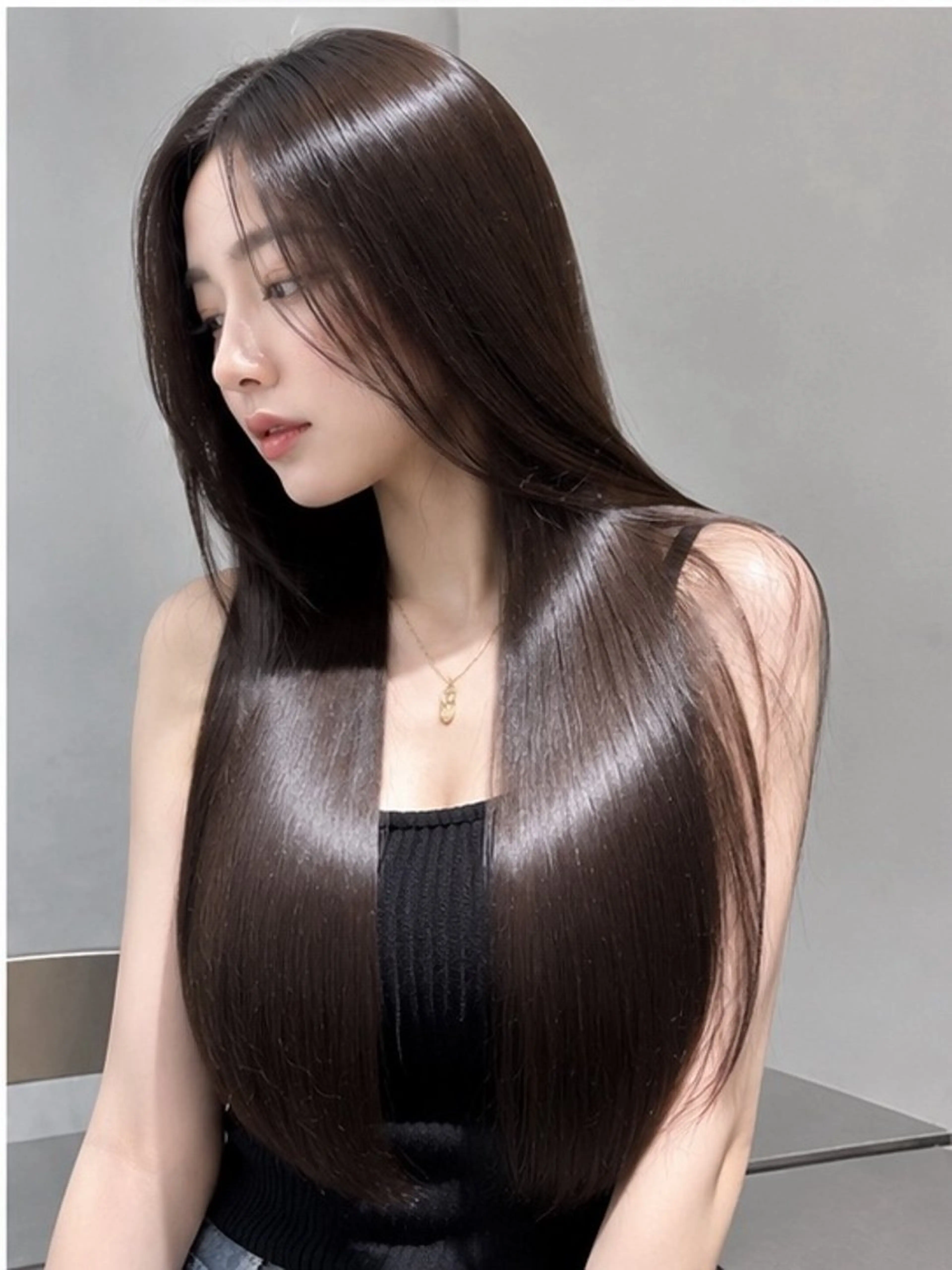 セミロング カラー ヘアアレンジ カット ヘアカラー 縮毛矯正 🫧新宿 髪質改善 /サスケ🫧のヘアスタイル
