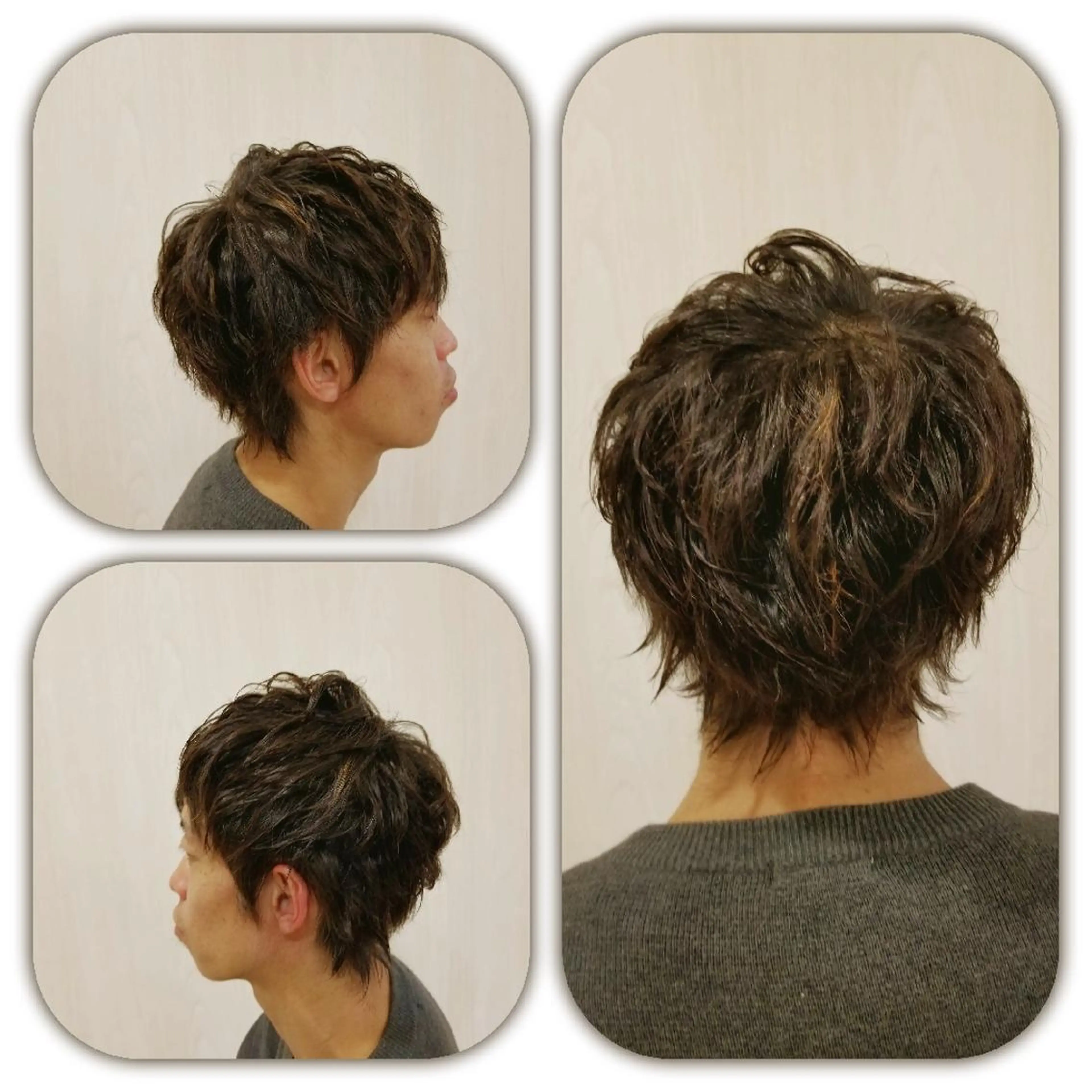 ショート 水口 正登のヘアスタイル