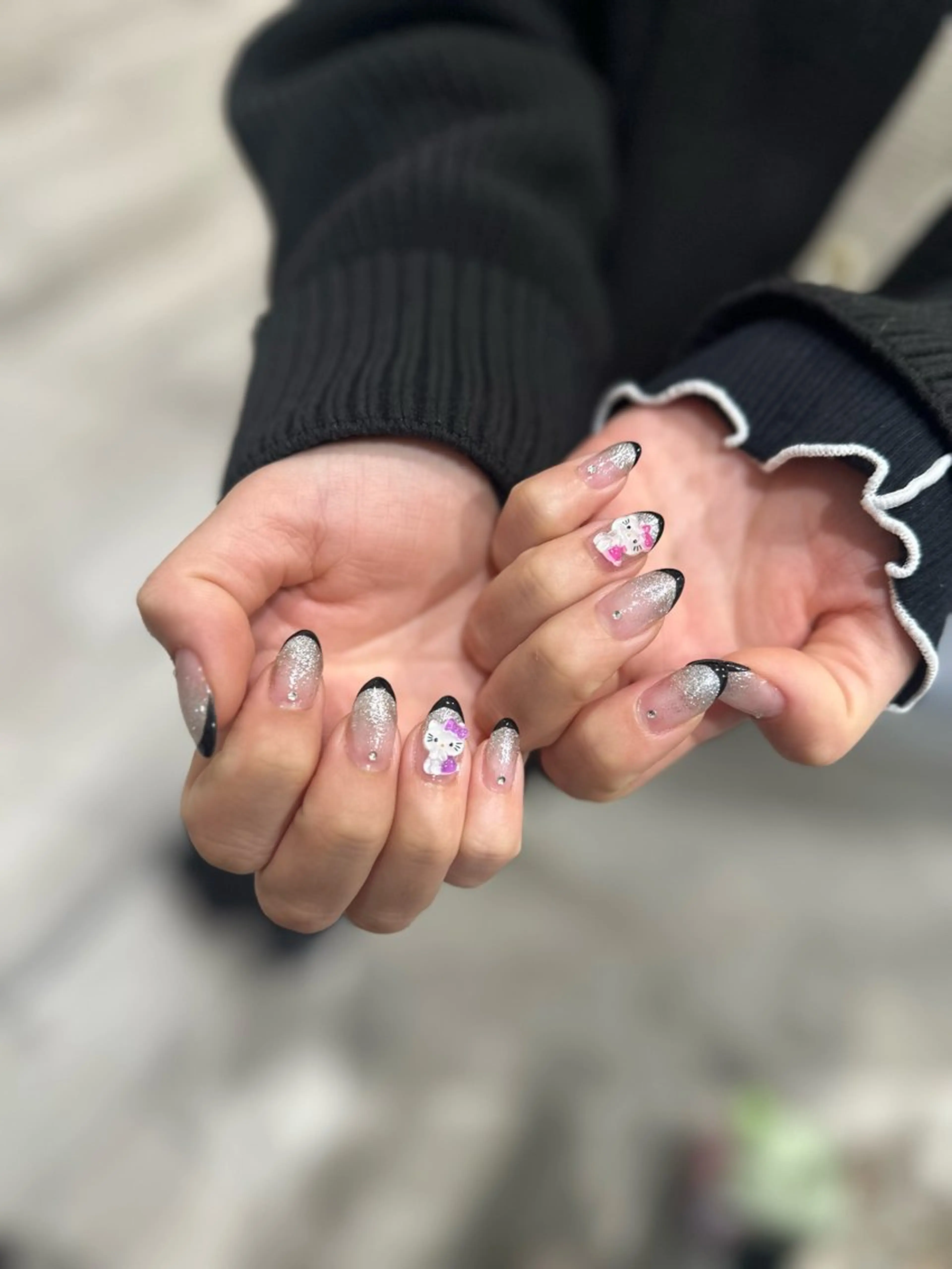 ネイル フレンチネイル 手島 美空のネイルデザイン