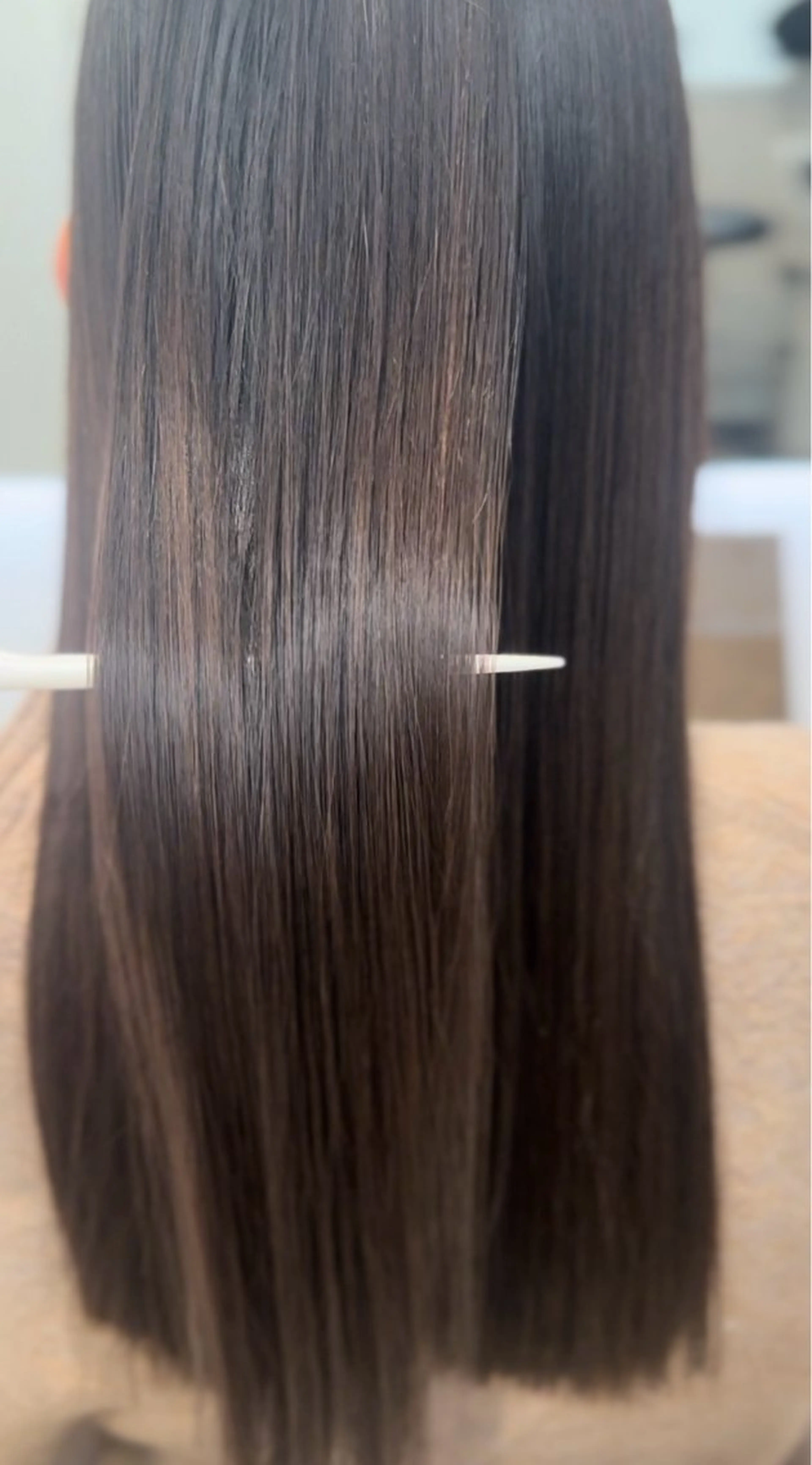 髪質改善ストレート＋カット＋トリートメントの写真