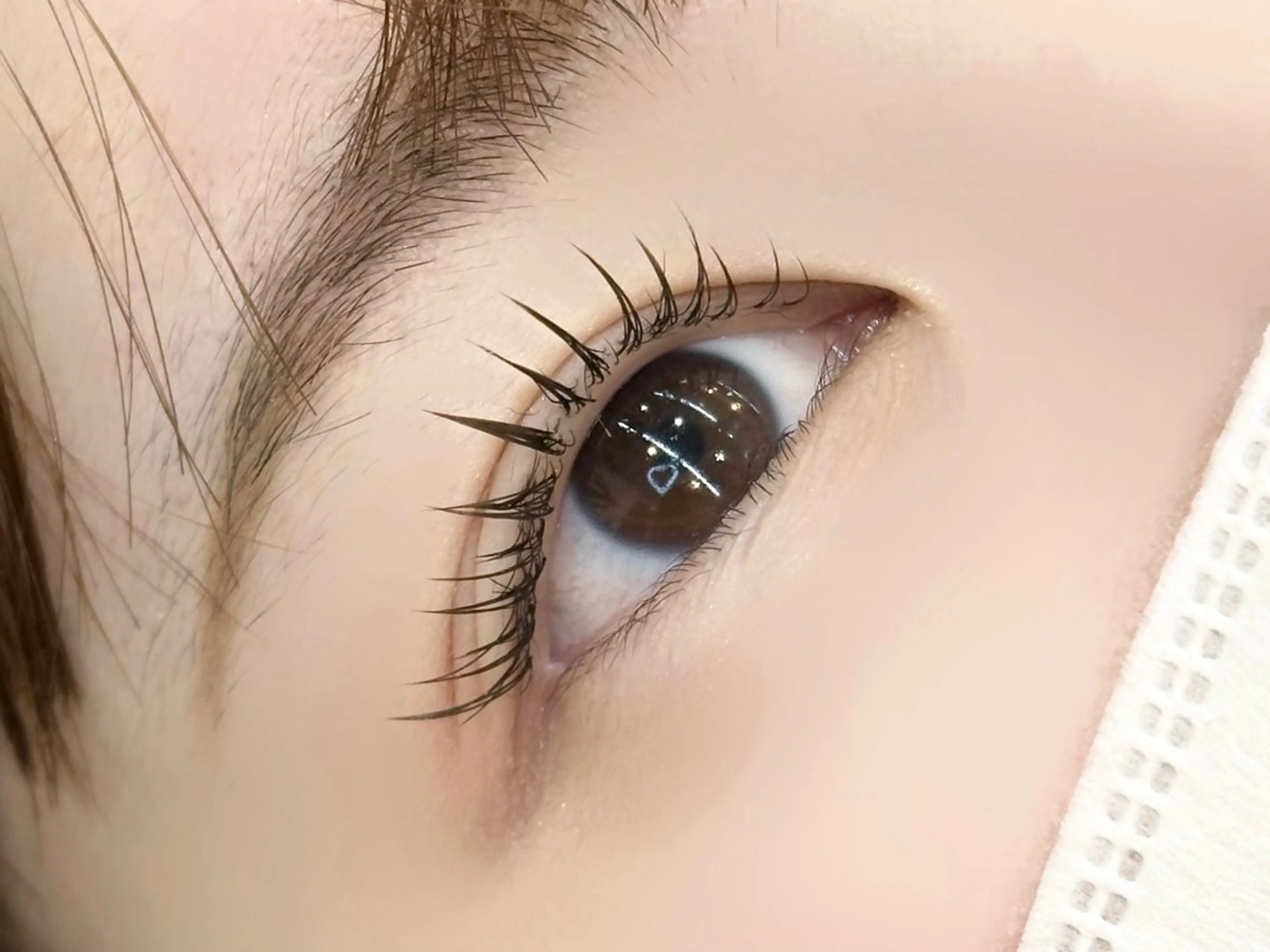 マツエク・マツパ カラーマツエク ナチュラル shu 亀谷心優のマツエク・マツパデザイン