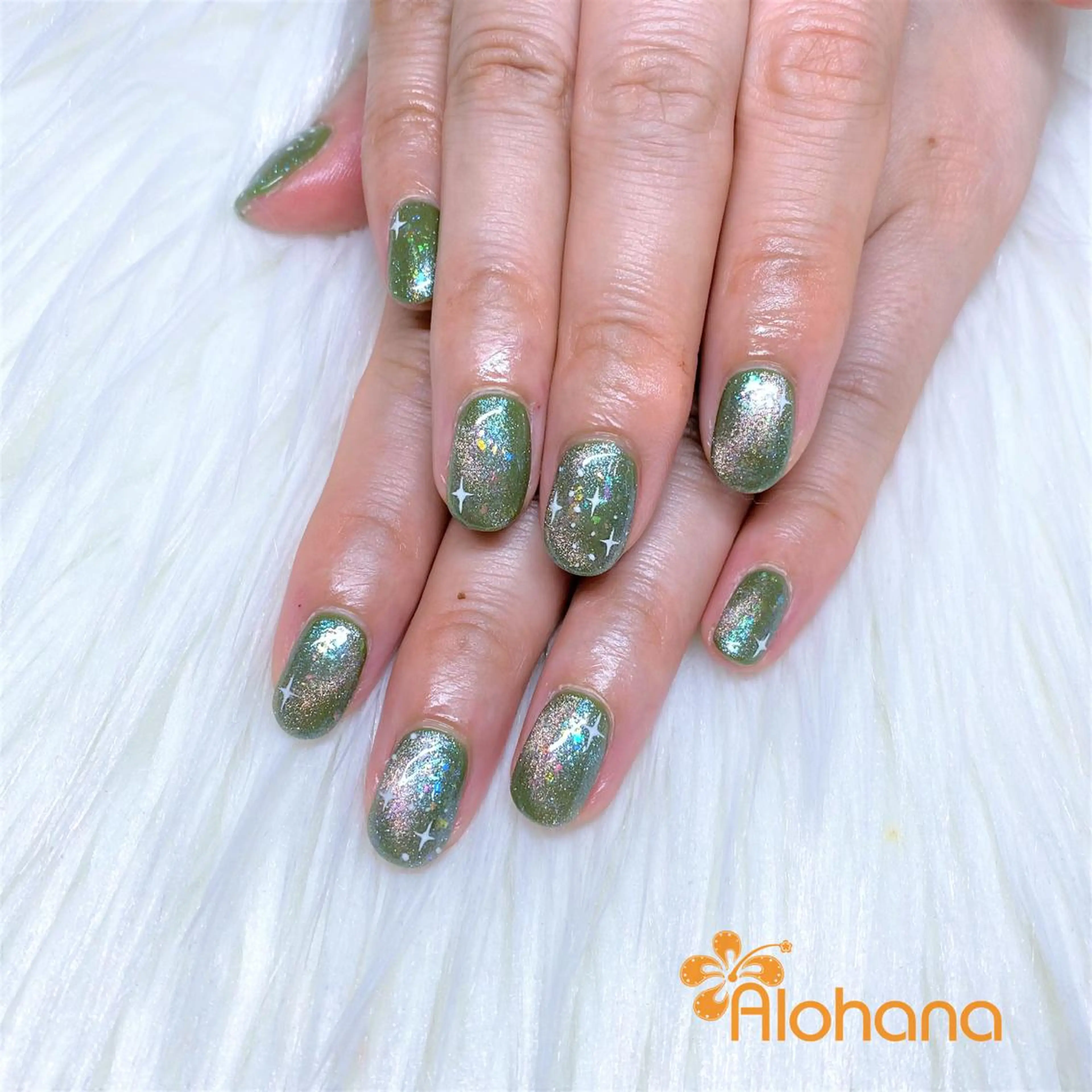 ネイル ハンドネイル Alohana Minaのネイルデザイン