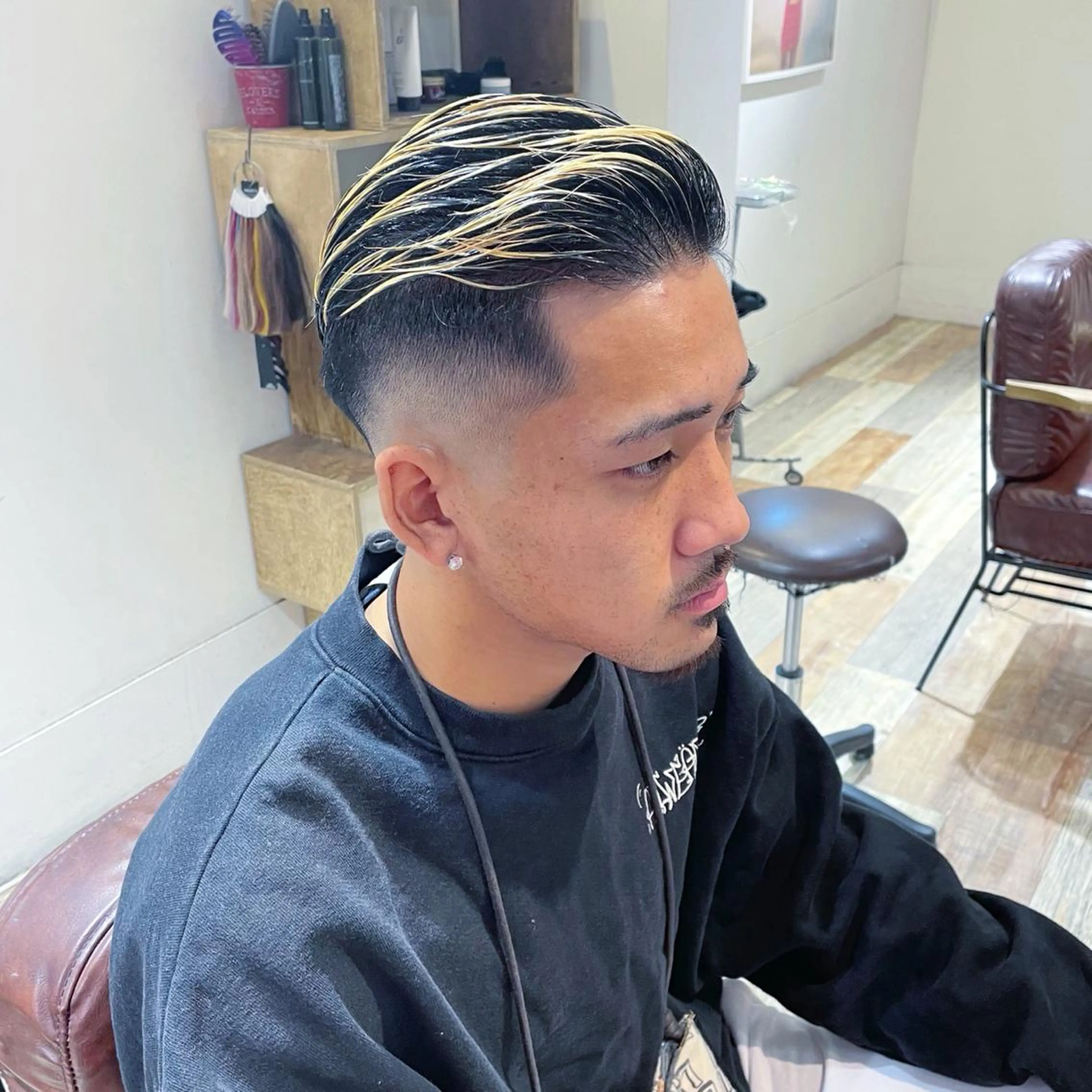 メンズ メンズサロン🔥 プリストオオサカのヘアスタイル