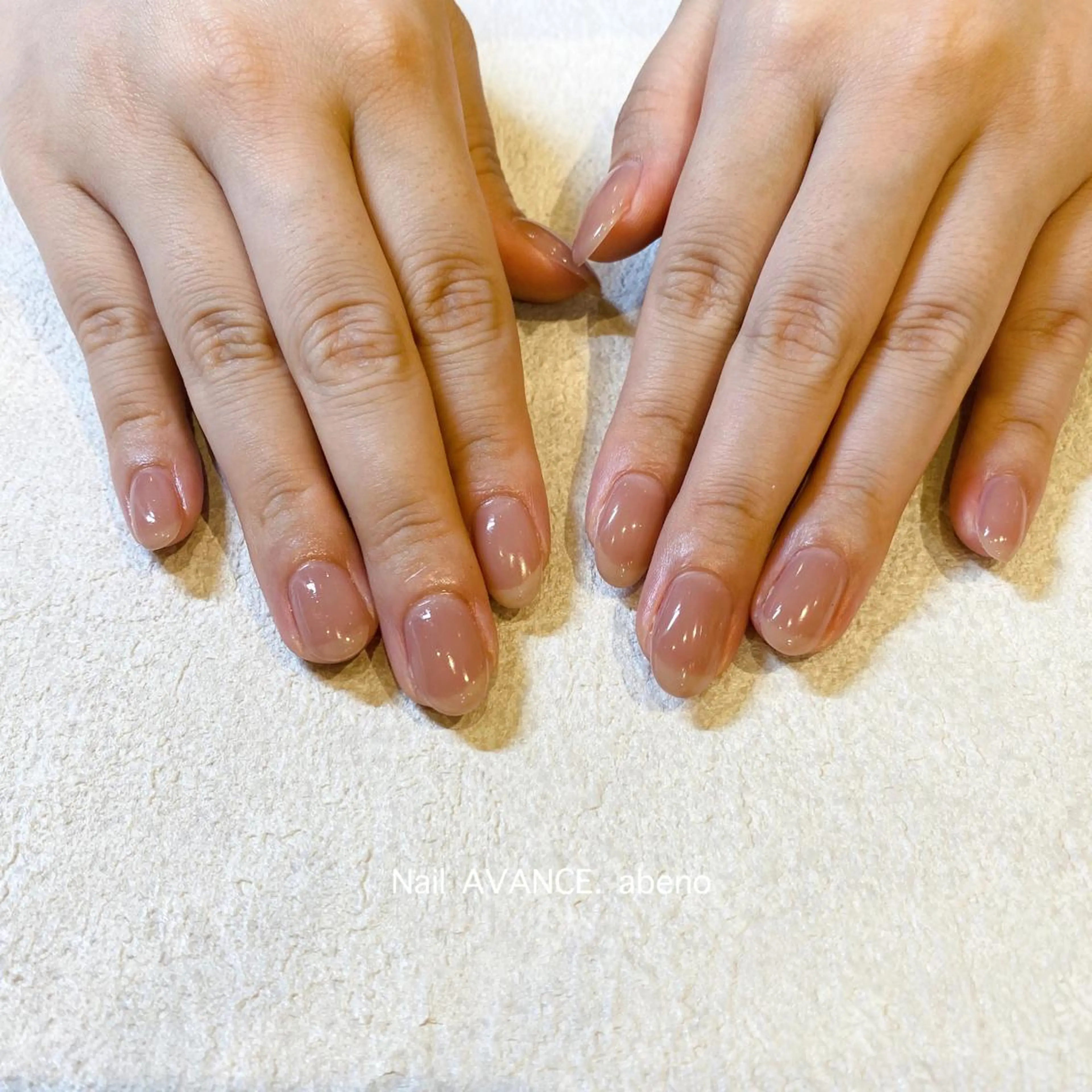ネイル ワンカラーネイル NailAVANCE miyuのネイルデザイン