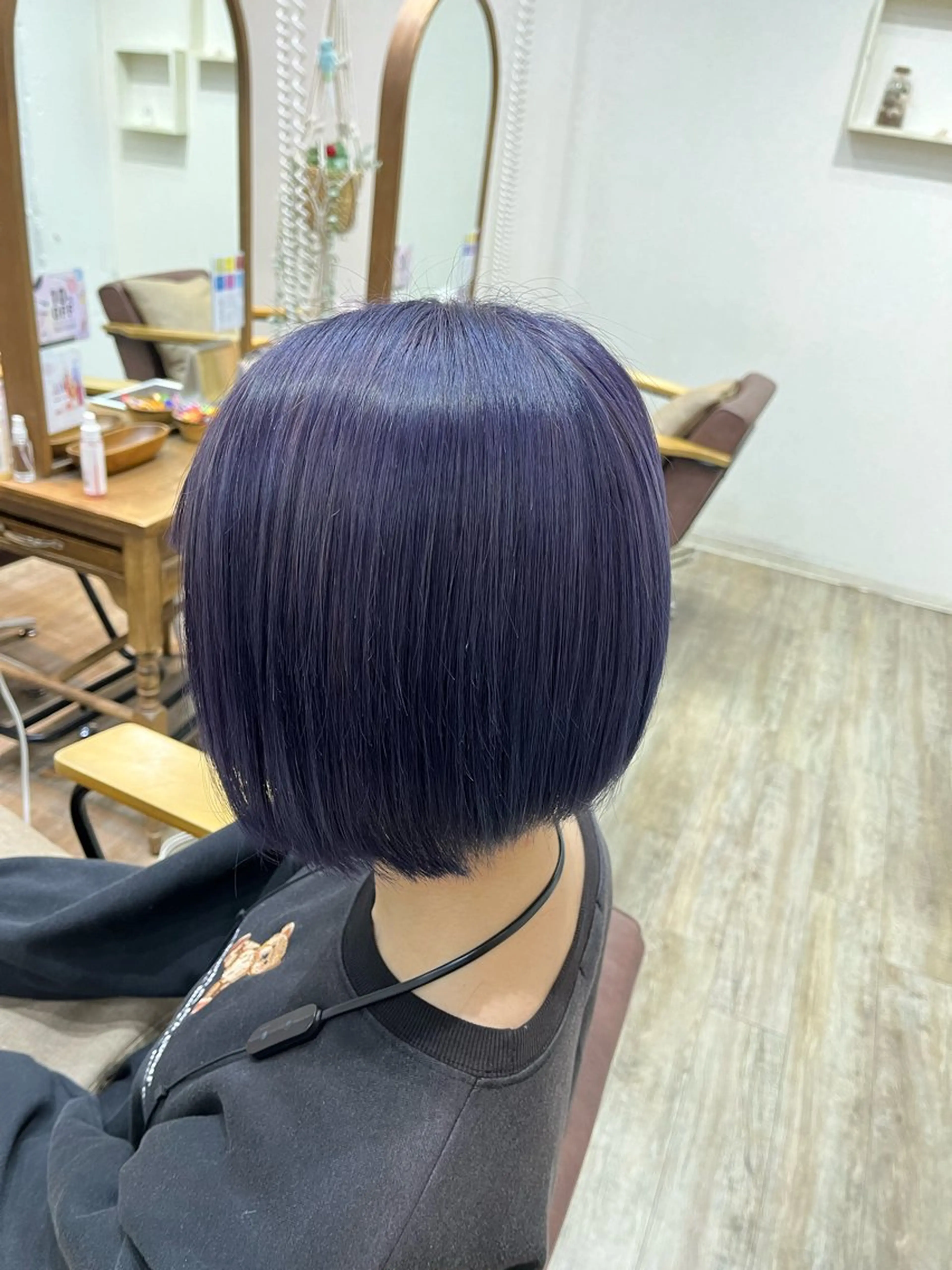 ショート カラー 🫧透ける艶髪🫧/ 🎀yukako🎀のヘアスタイル