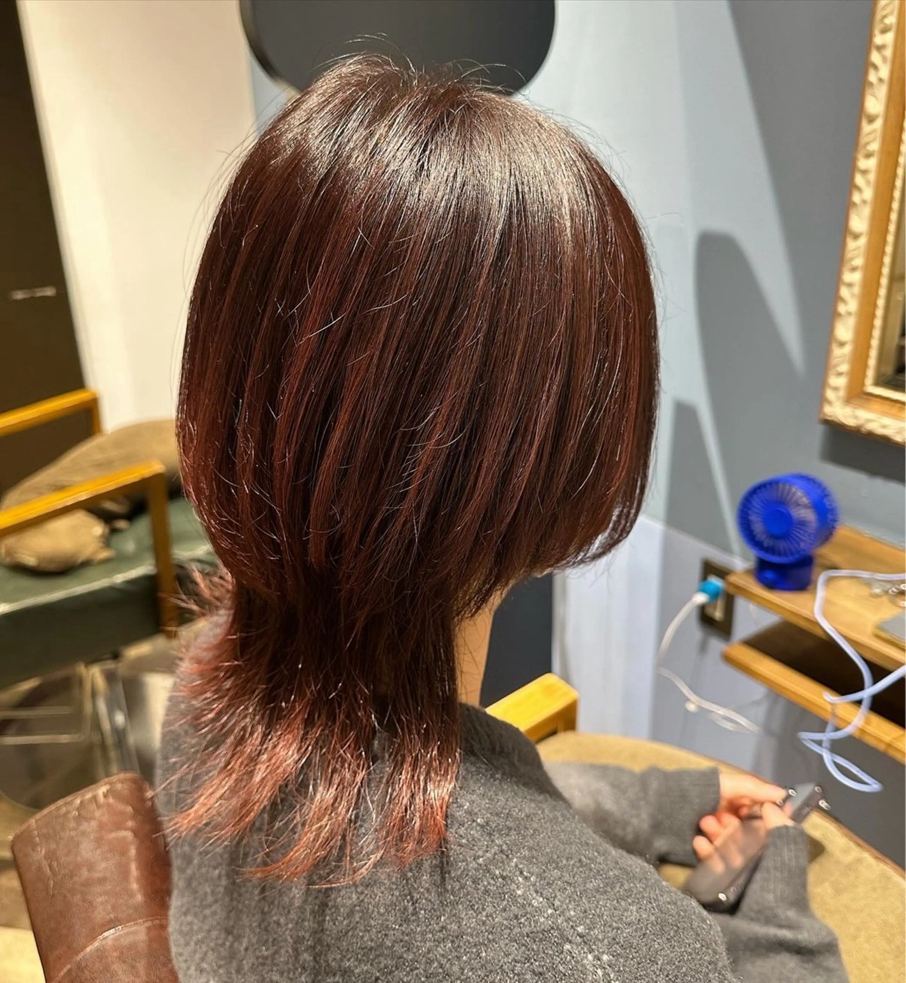 ミディアム メンズ メンズウルフカット ウルフカット 【echelle】 あむのヘアスタイル