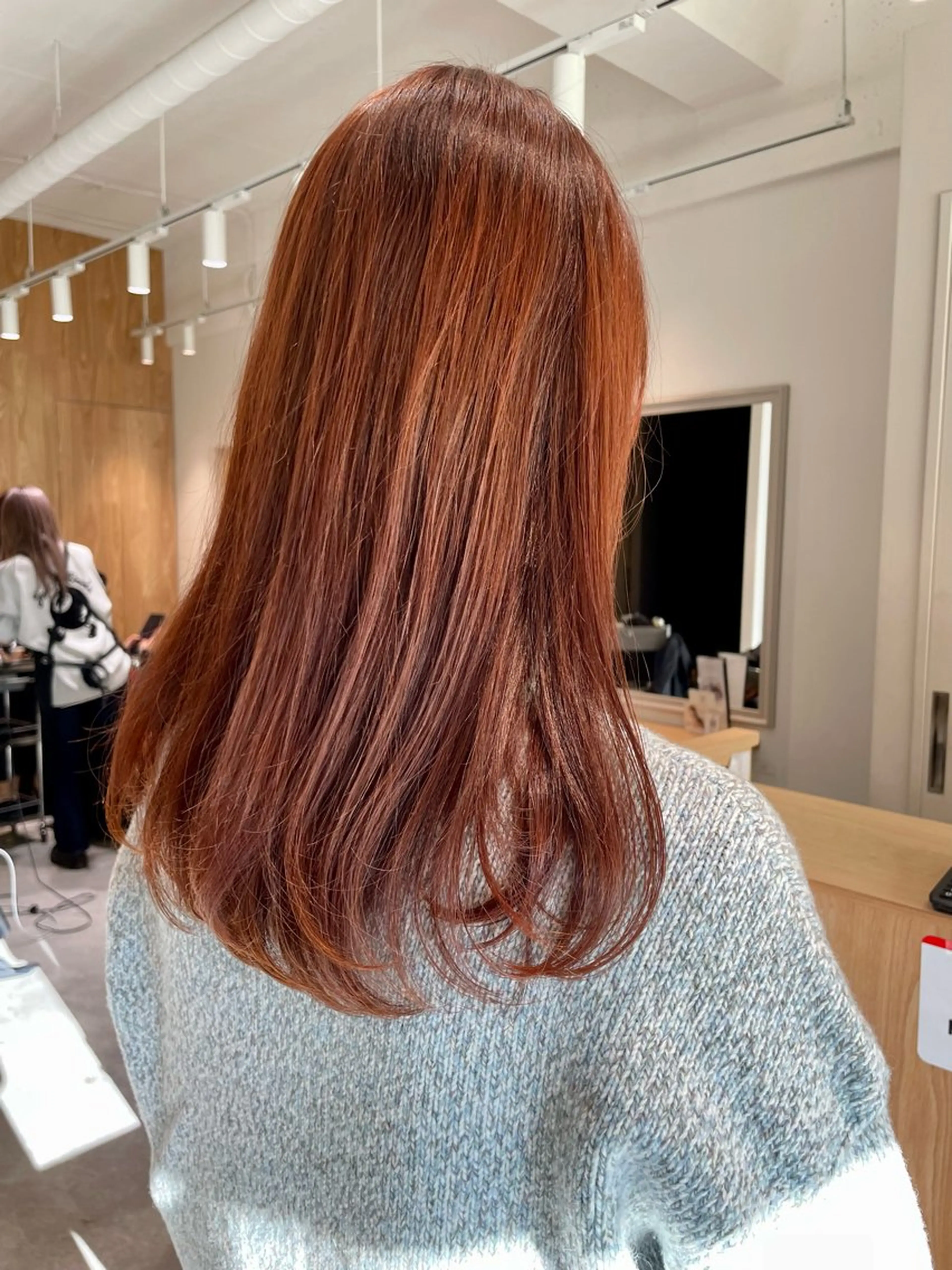 セミロング カラー ボブ／パーマ指名 No. 1🍃れんとのヘアスタイル