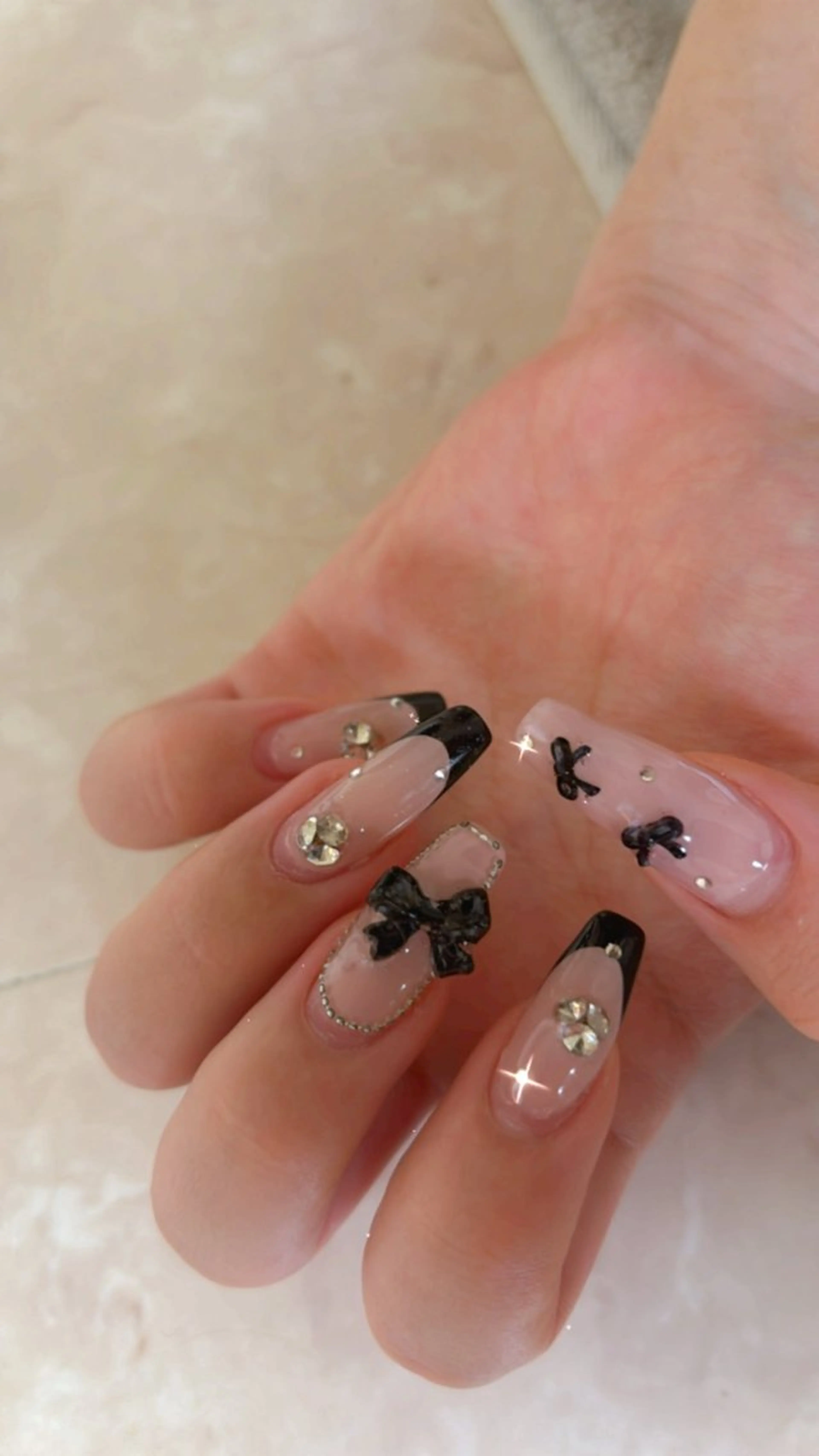 ネイル ハンドネイル 鶴橋wooone nail.rieのネイルデザイン