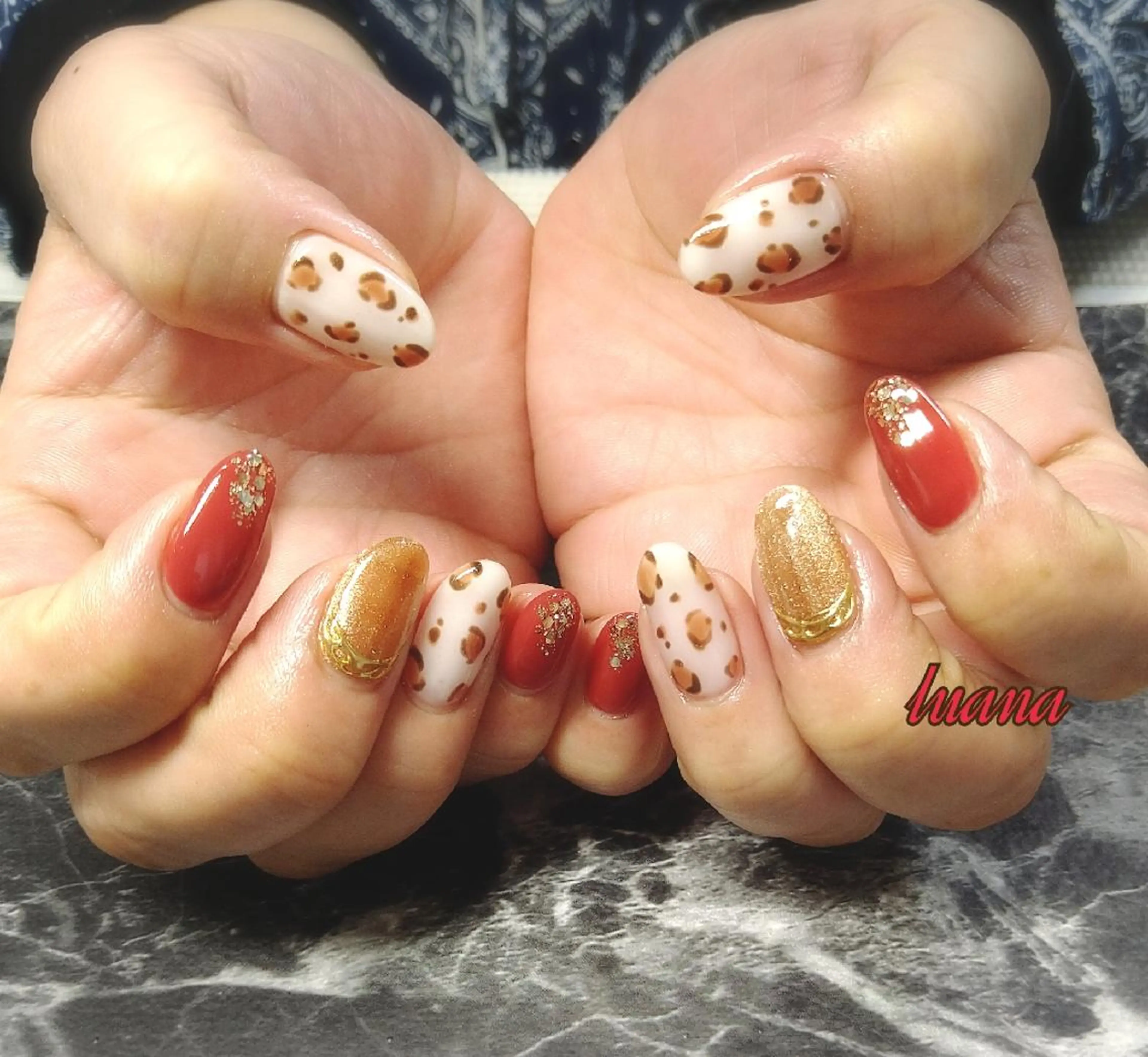 ネイル ハンドネイル LUANA  TAKAHASHIのネイルデザイン