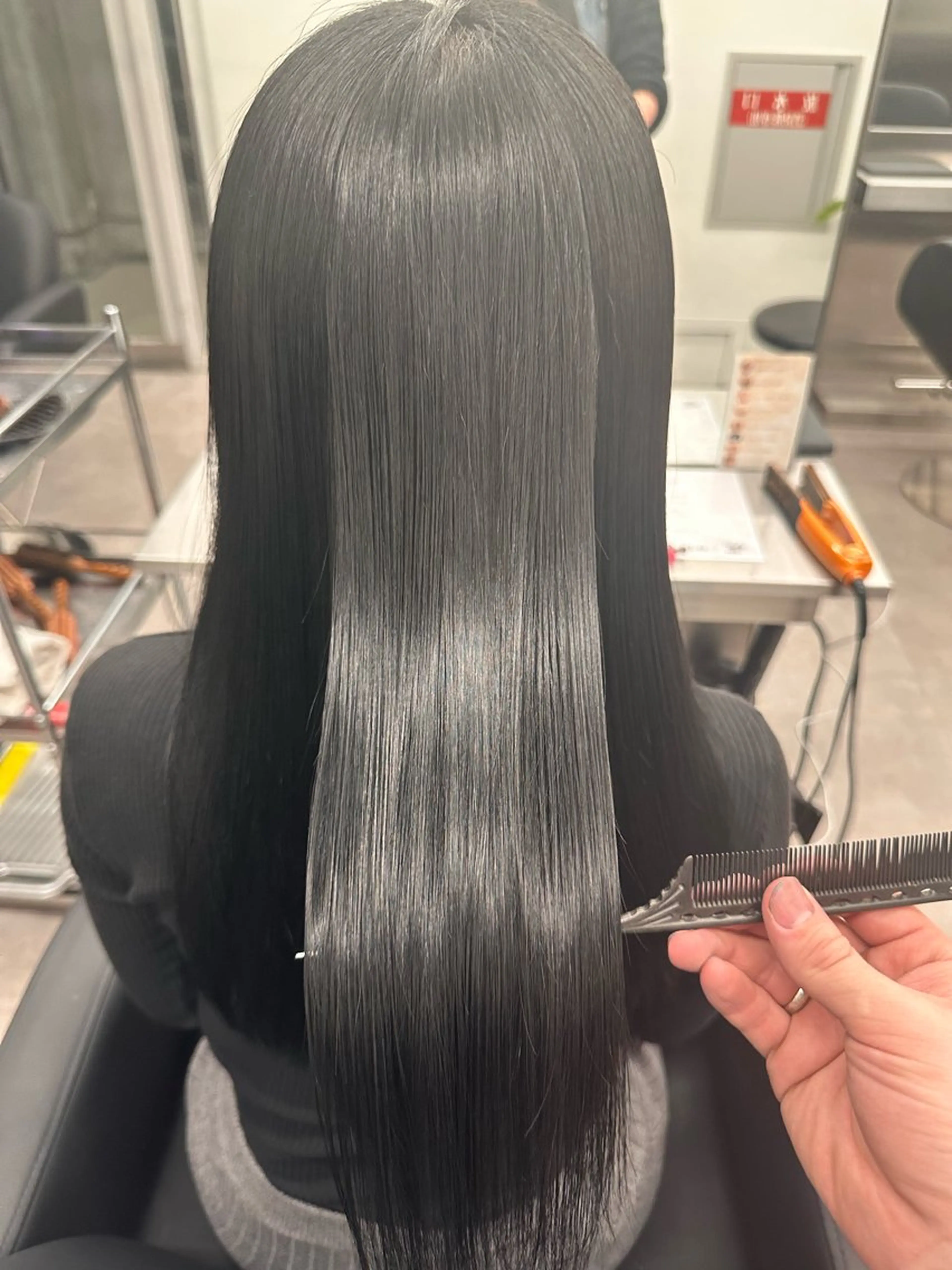 ロング カラー カット ヘアカラー 🫧赤み消し/トーン アップカラー/りゅうのヘアスタイル