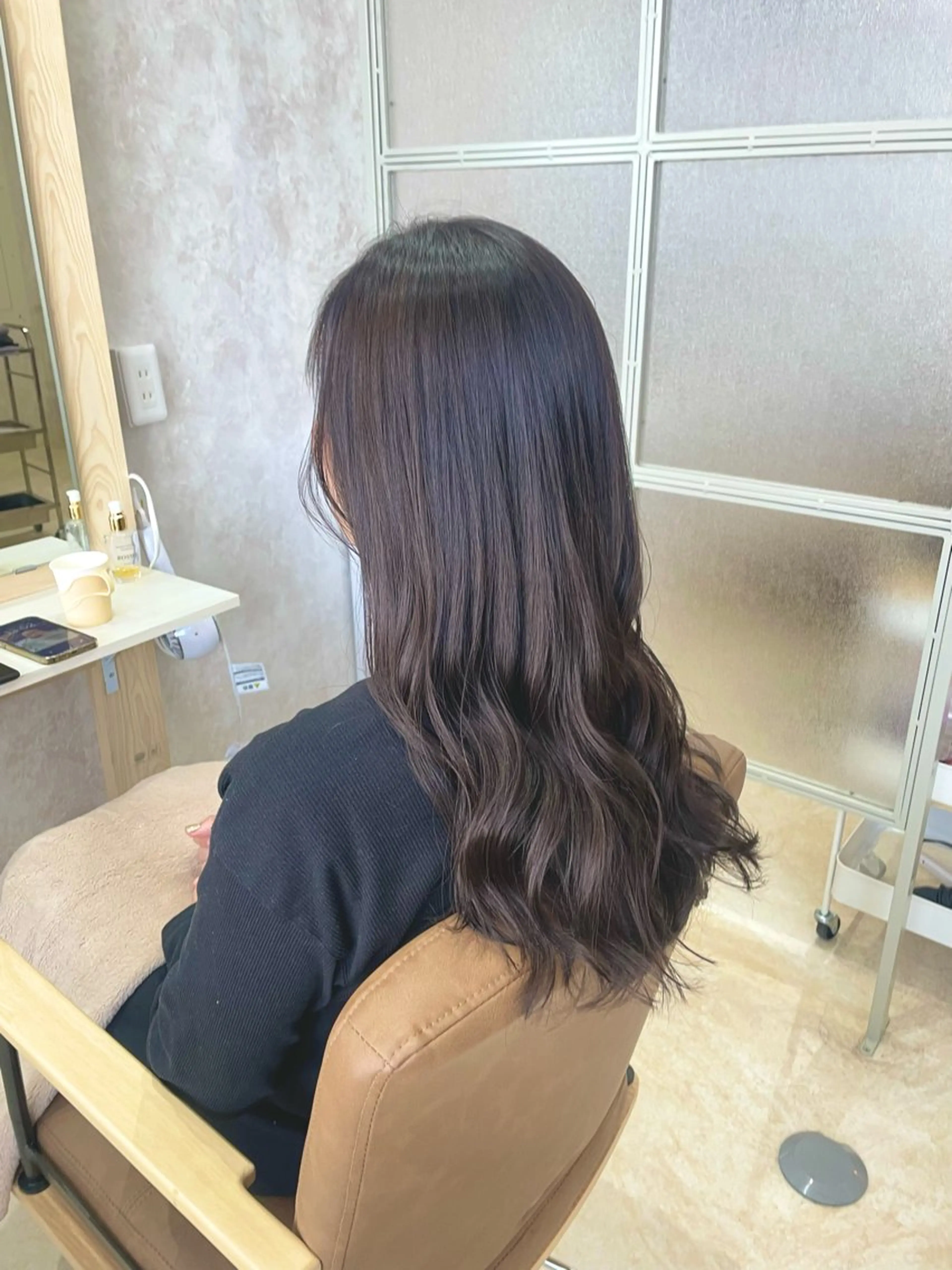 ロング カット ヘアカラー トリートメント ❤︎SAKURA 【Rico】❤︎のヘアスタイル