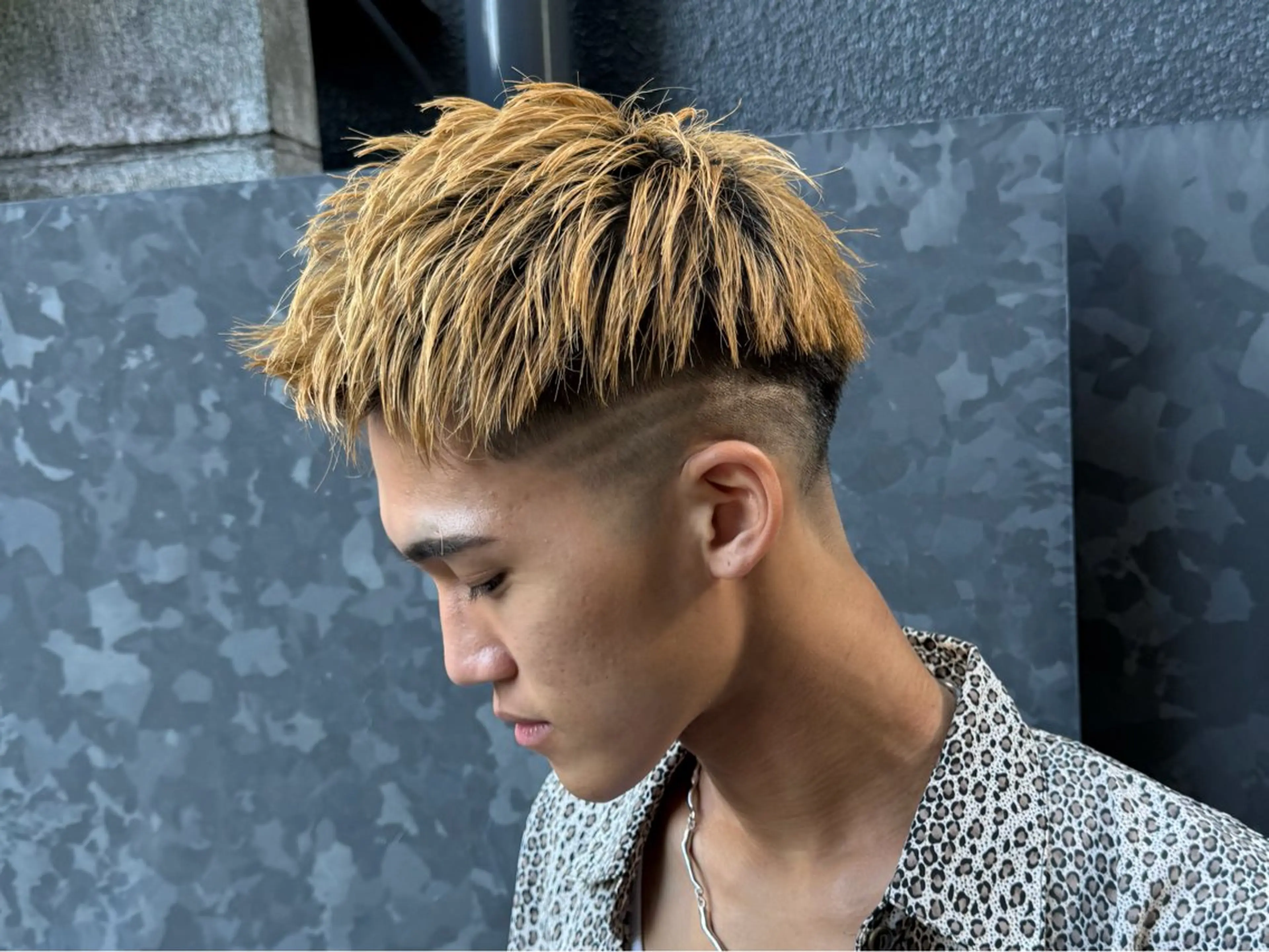 ショート メンズ カット 梅田/メンズパーマ /短髪/田中崇奨のヘアスタイル