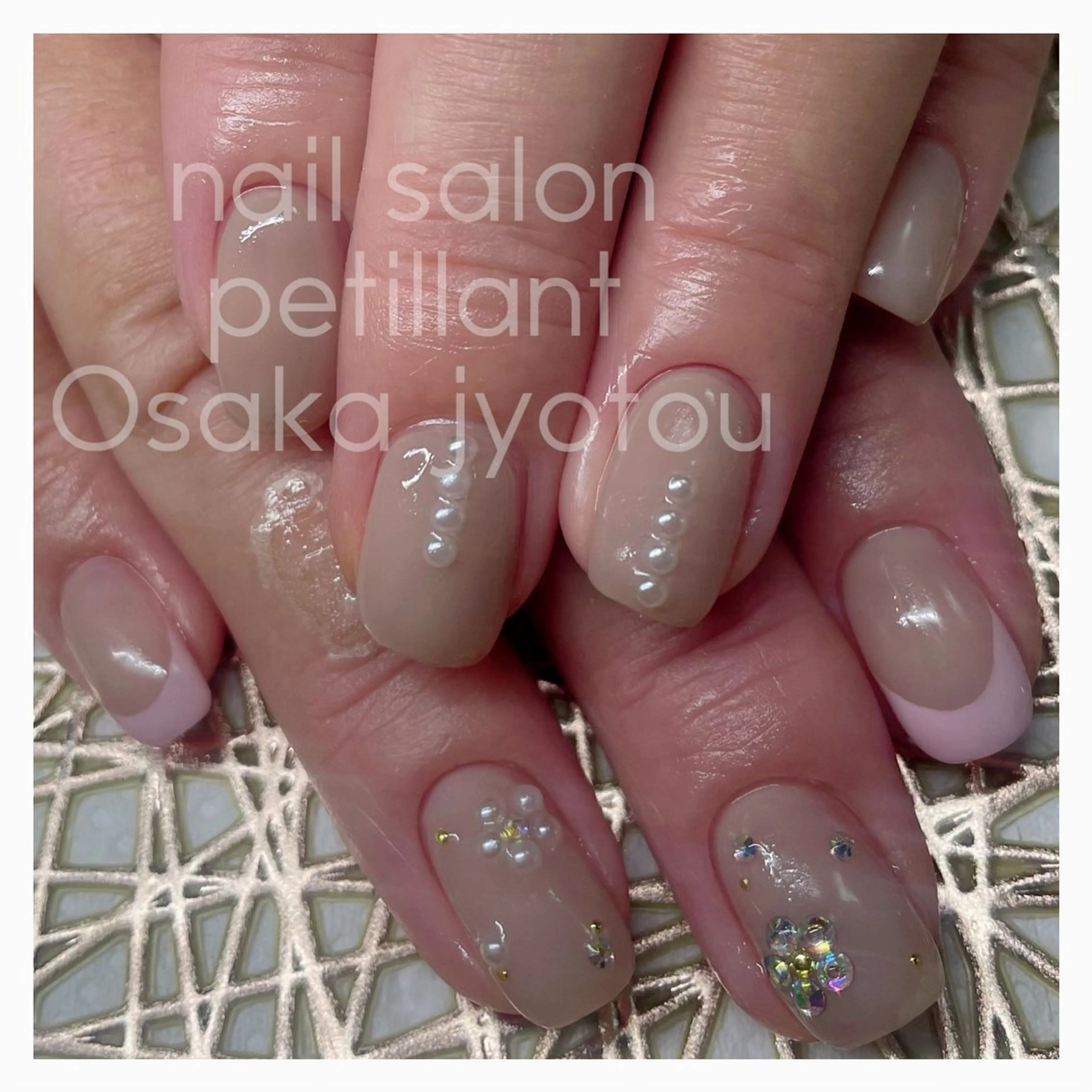 ネイル アートネイル 持ち込み nail salon petillantのネイルデザイン