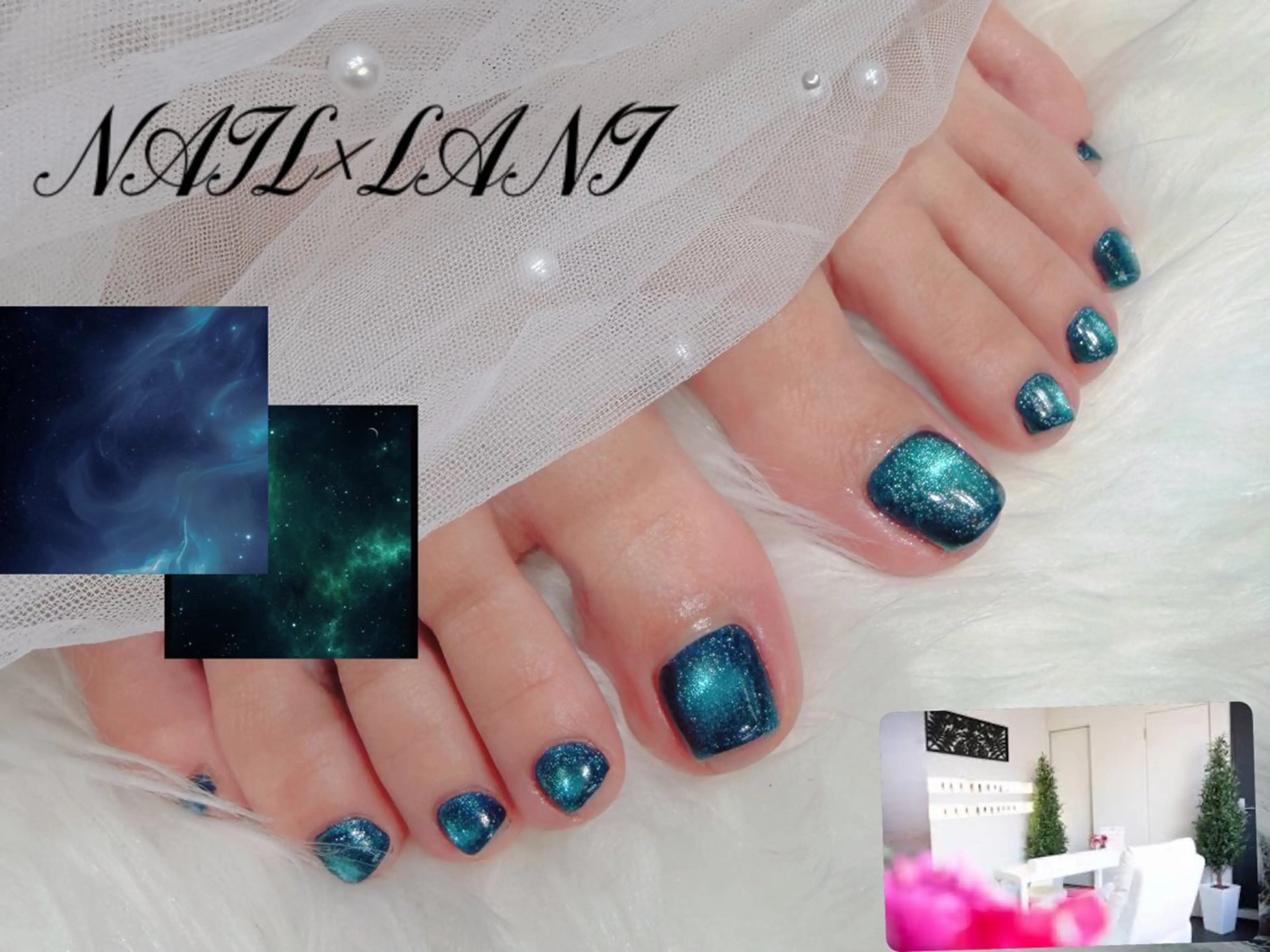 【オフ込🫶フット🎀マグネットネイル💅】 補足説明を必ずお読みください！の写真