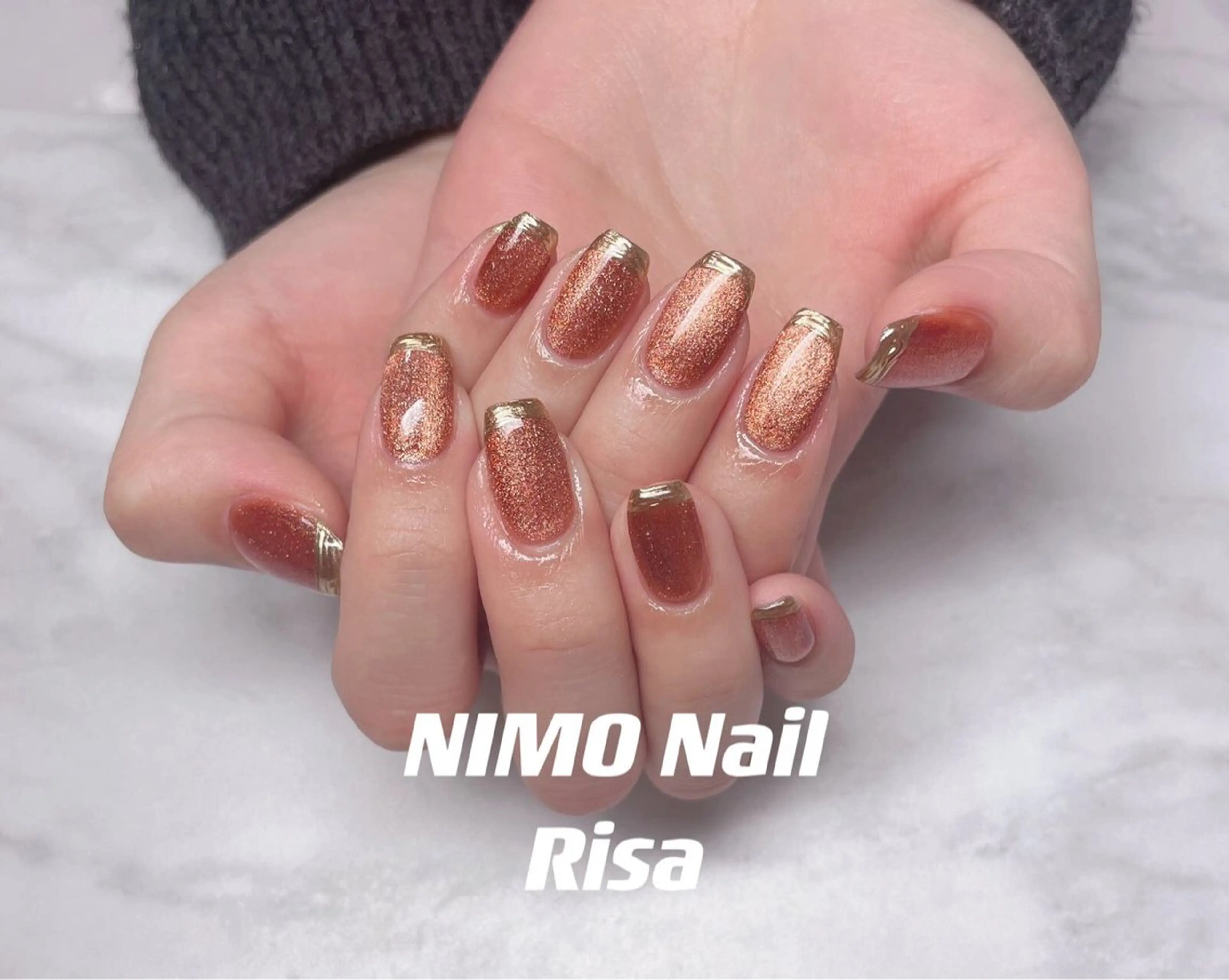 ネイル ハンドネイル RI SA☀️ リサのネイルデザイン