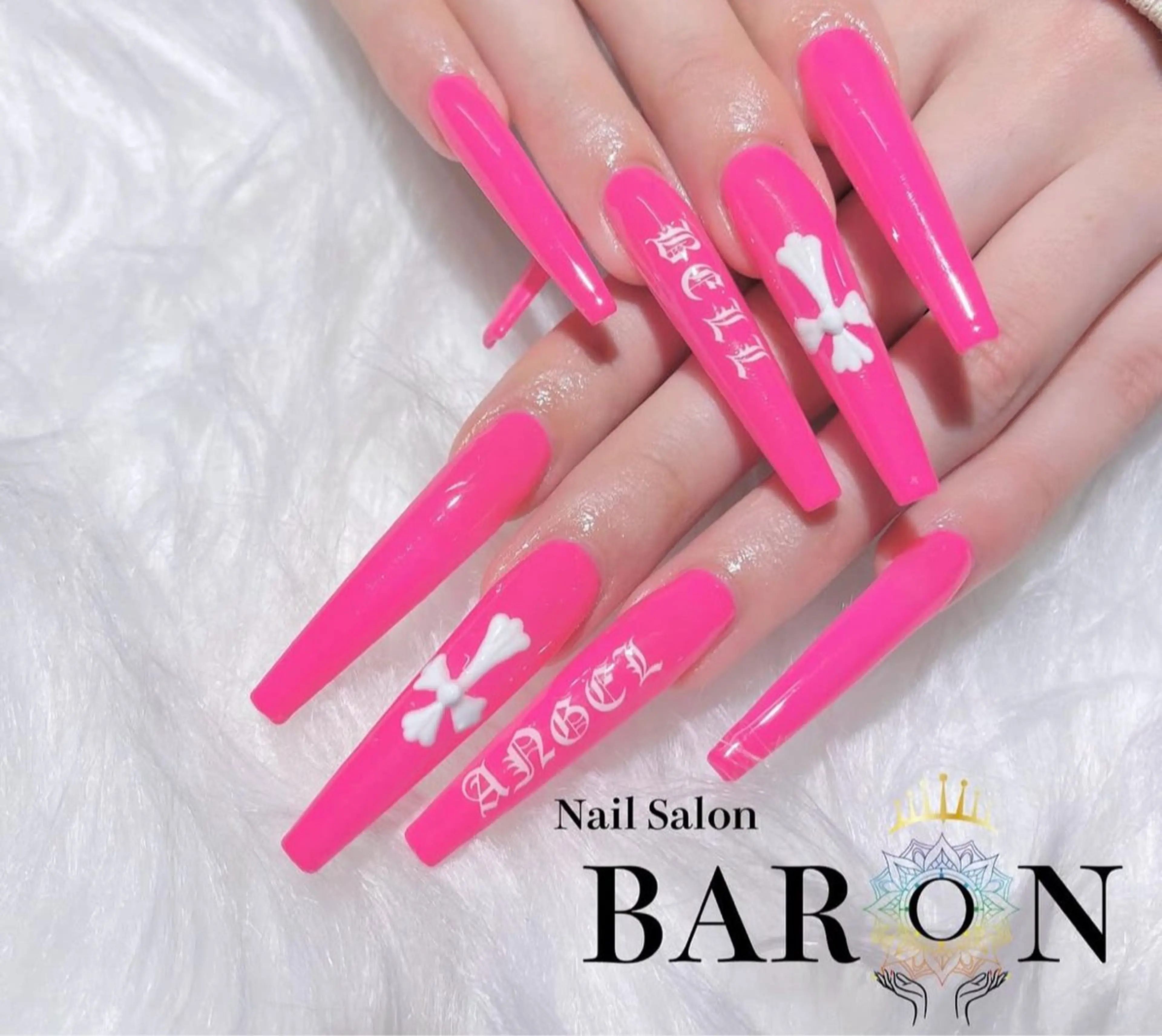 ☆新規☆【オフ有】最先端スカルプ＊持込90分アートコース(パーツ別途料金)★指名料込の写真