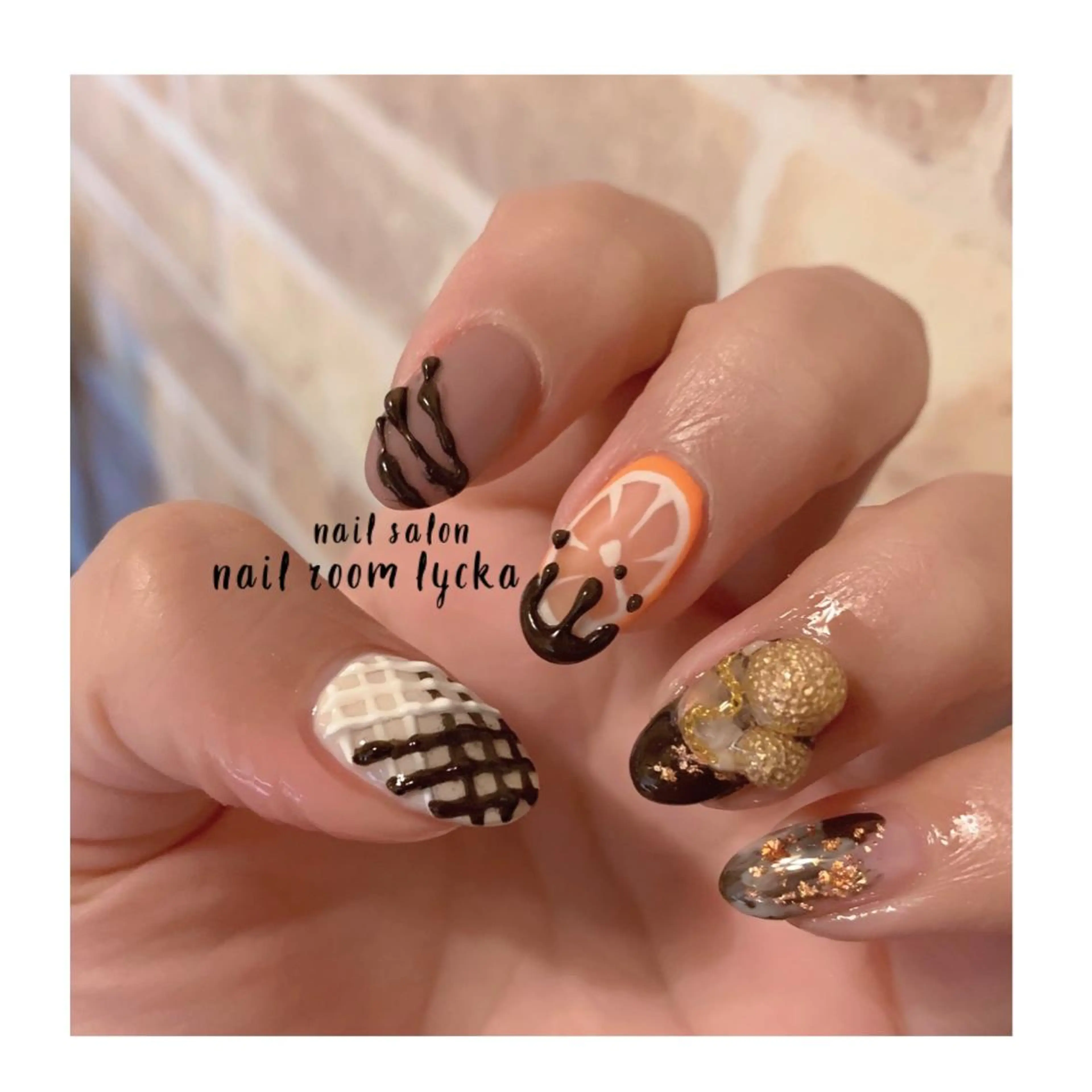 ネイル ﾈｲﾙﾙｰﾑﾘｯｶ 𝐦𝐚𝐲𝐮のネイルデザイン