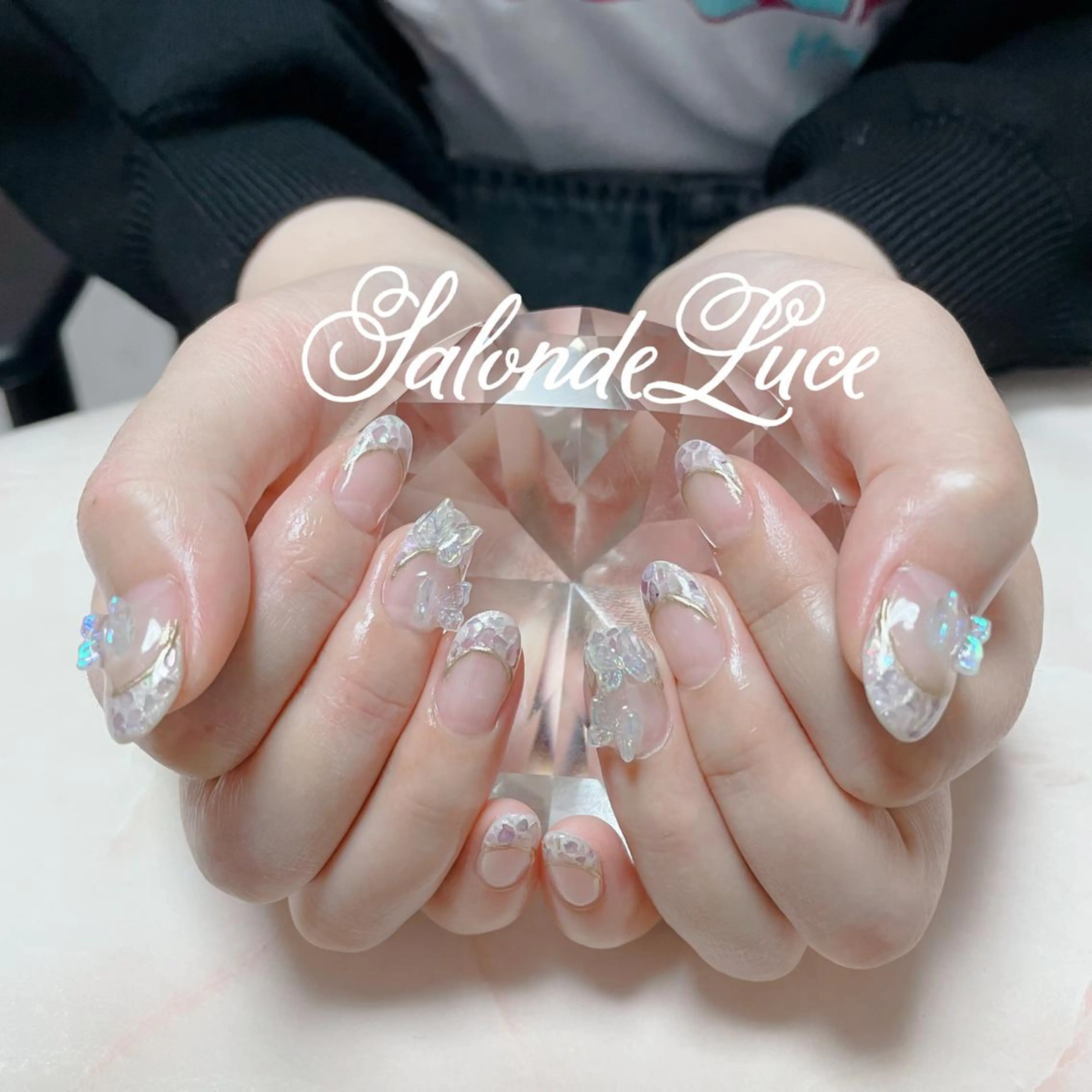 ネイル フレンチネイル ハンドネイル Salon de Luceのネイルデザイン