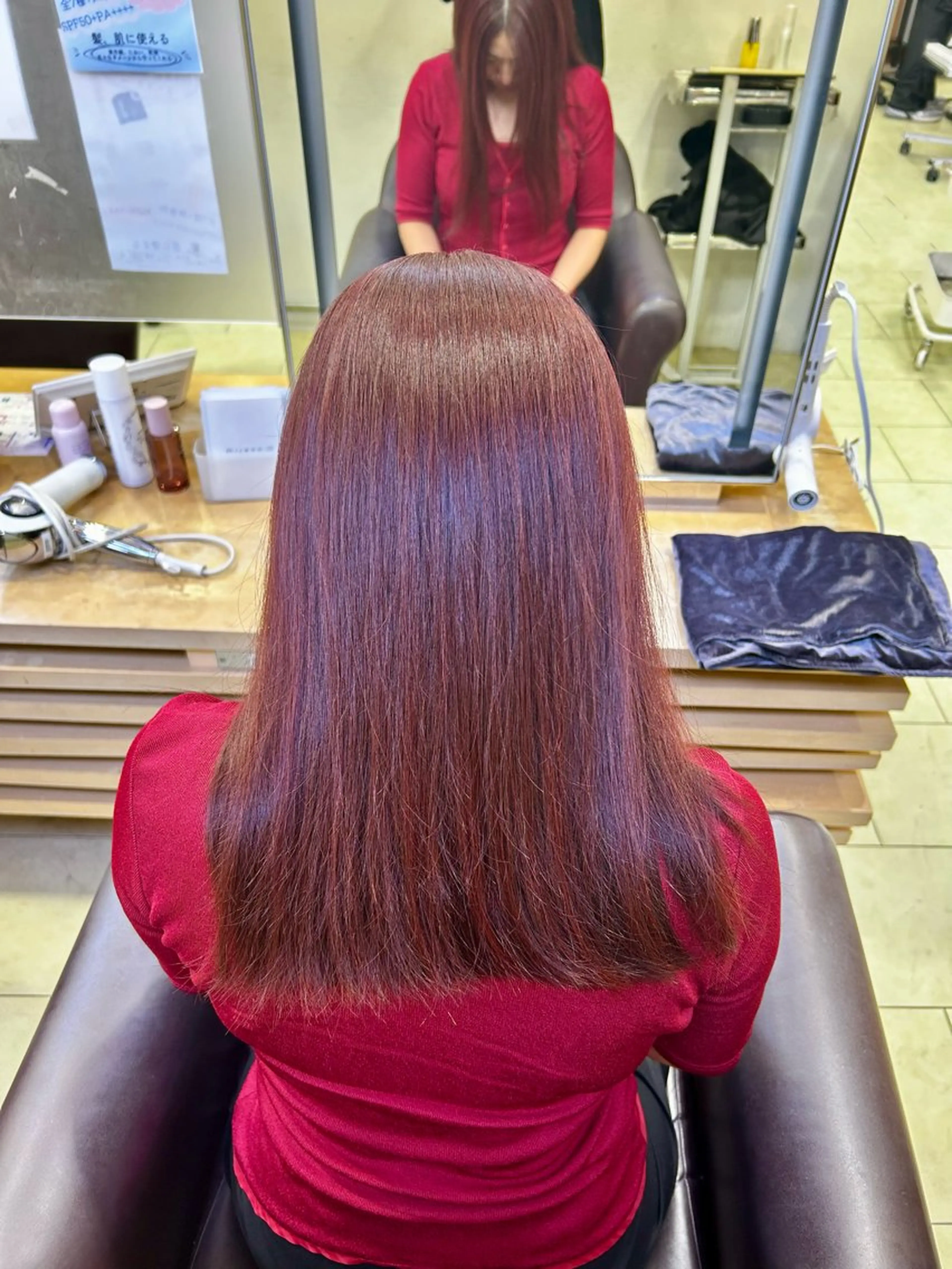 セミロング カラー ヘアカラー airi🌺カラー /特殊ヘア⛓️🖤のヘアスタイル